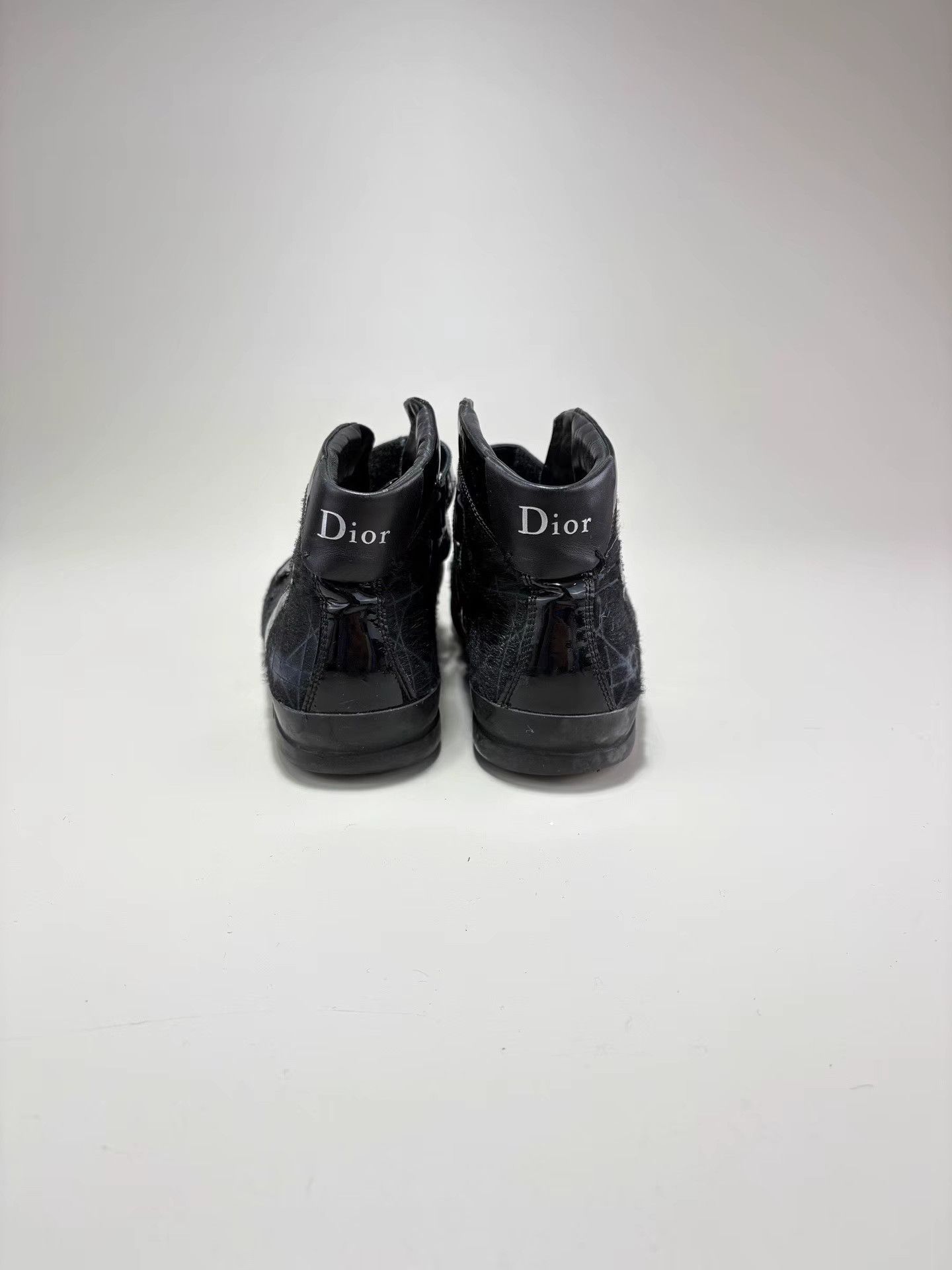 Dior DIOR High-Top Hook-and-Loop Casual Sneakers Size US 5 / IT 35 - 3 Thumbnail