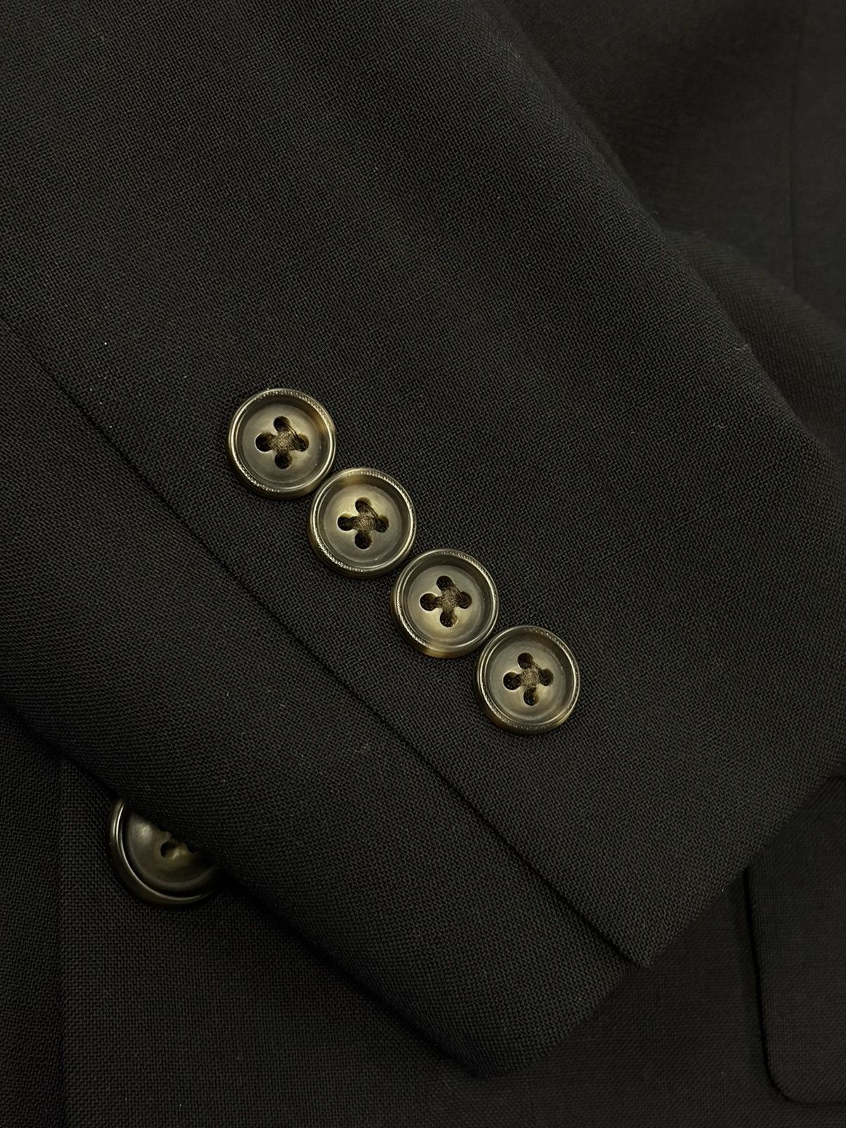 Versini Versini Men's 100% Wool Two-Button Blazer Size 38 Regular Size 38R - 4 Thumbnail