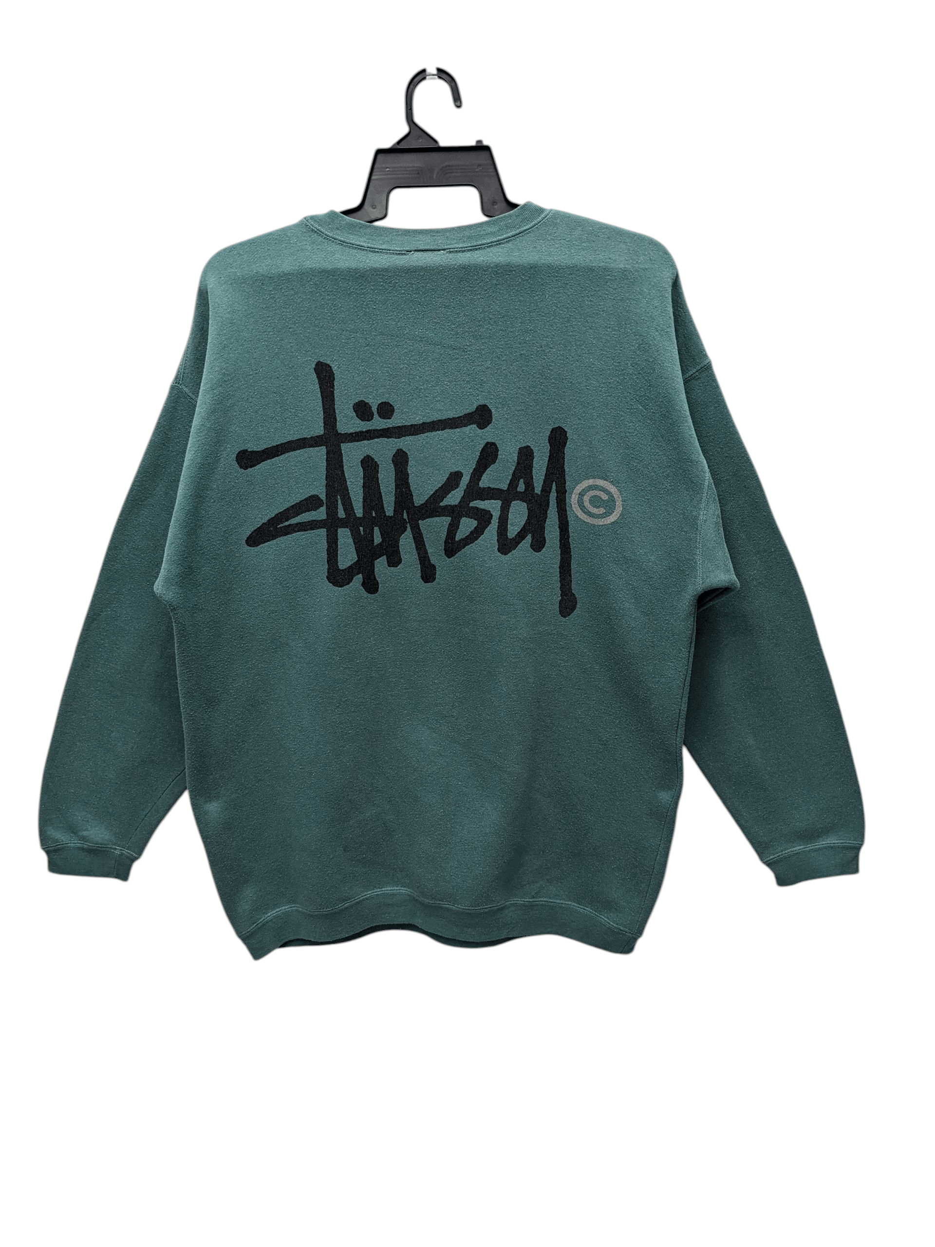 Stussy Vintage Stüssy Big Logo Crewneck Sweatshirt Size US L / EU 52-54 / 3 - 1 Thumbnail