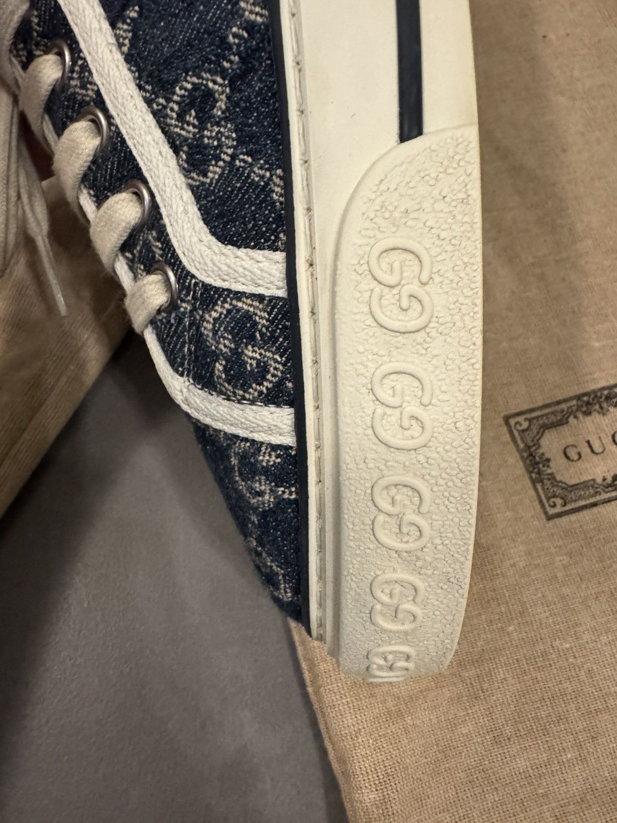 Gucci Gucci Tennis shoes 1977 Size US 9 / EU 42 - 16 Thumbnail