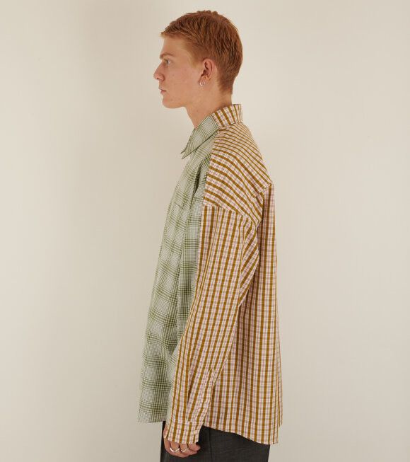 Marni o1y0225 Checked Shirt in Multicolor Size US M / EU 48-50 / 2 - 6 Thumbnail