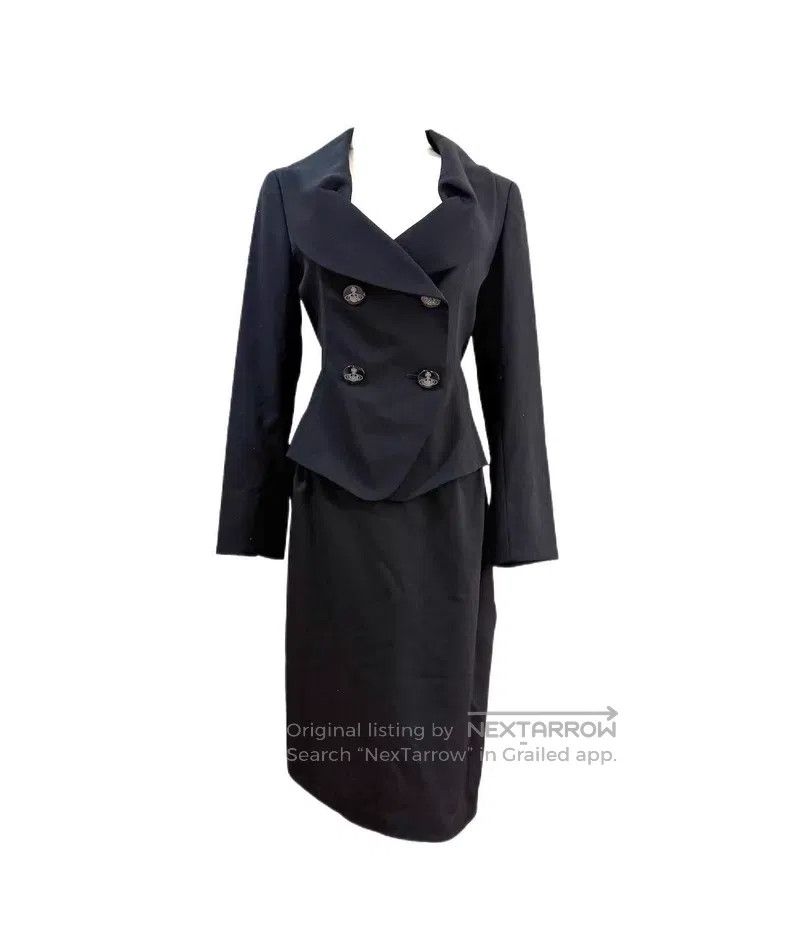 Vivienne Westwood Vivienne Westwood Petal collar suit Size M / US 6-8 / IT 42-44 - 2 Thumbnail