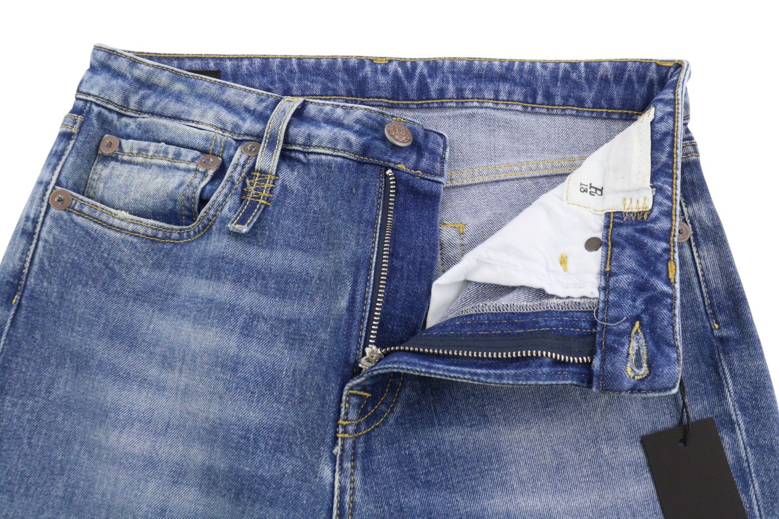 R13 KICK FIT 28 Jasper Faded Blue PS26 88278 Size 28" / US 6 / IT 42 - 5 Thumbnail