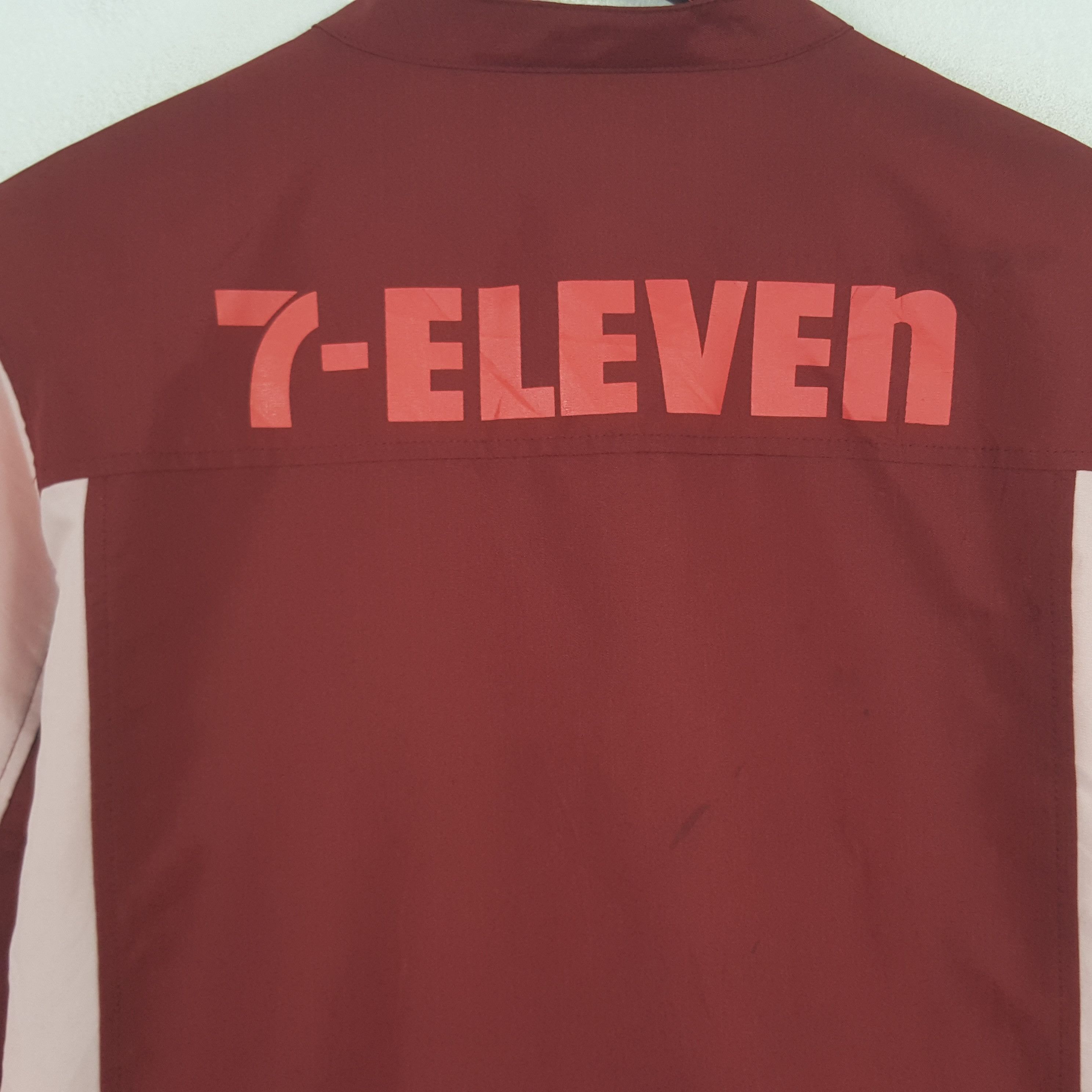 Japanese Brand × Vintage Vintage 7 Eleven Big Logo Worker Uniform Jacket C285N2 Size US S / EU 44-46 / 1 - 2 Thumbnail