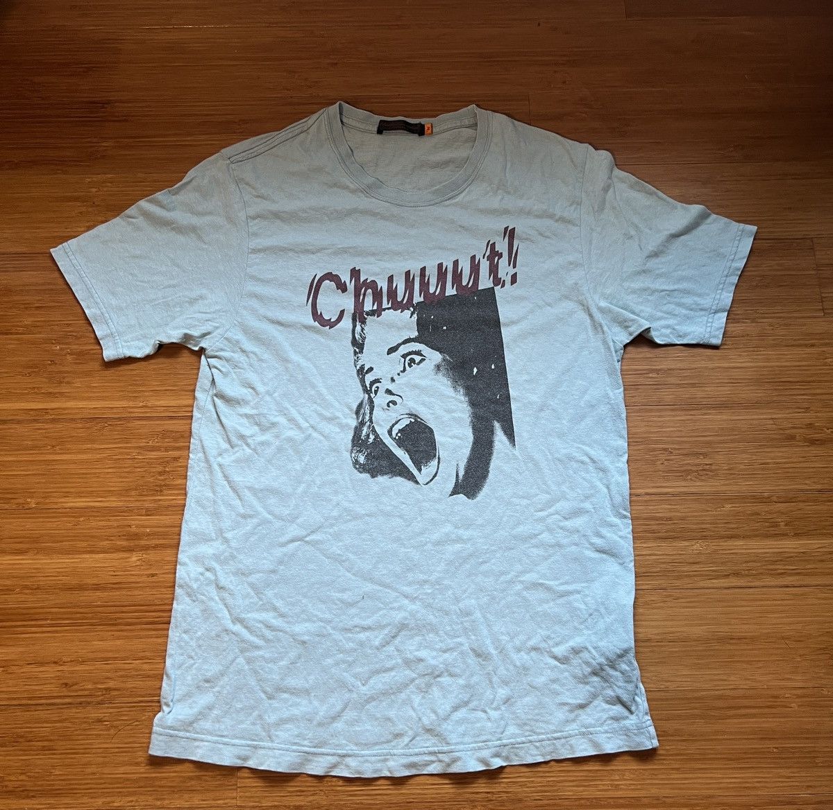 Undercover SS06 Undercover 'Chuuut' Light Blue T-Shirt