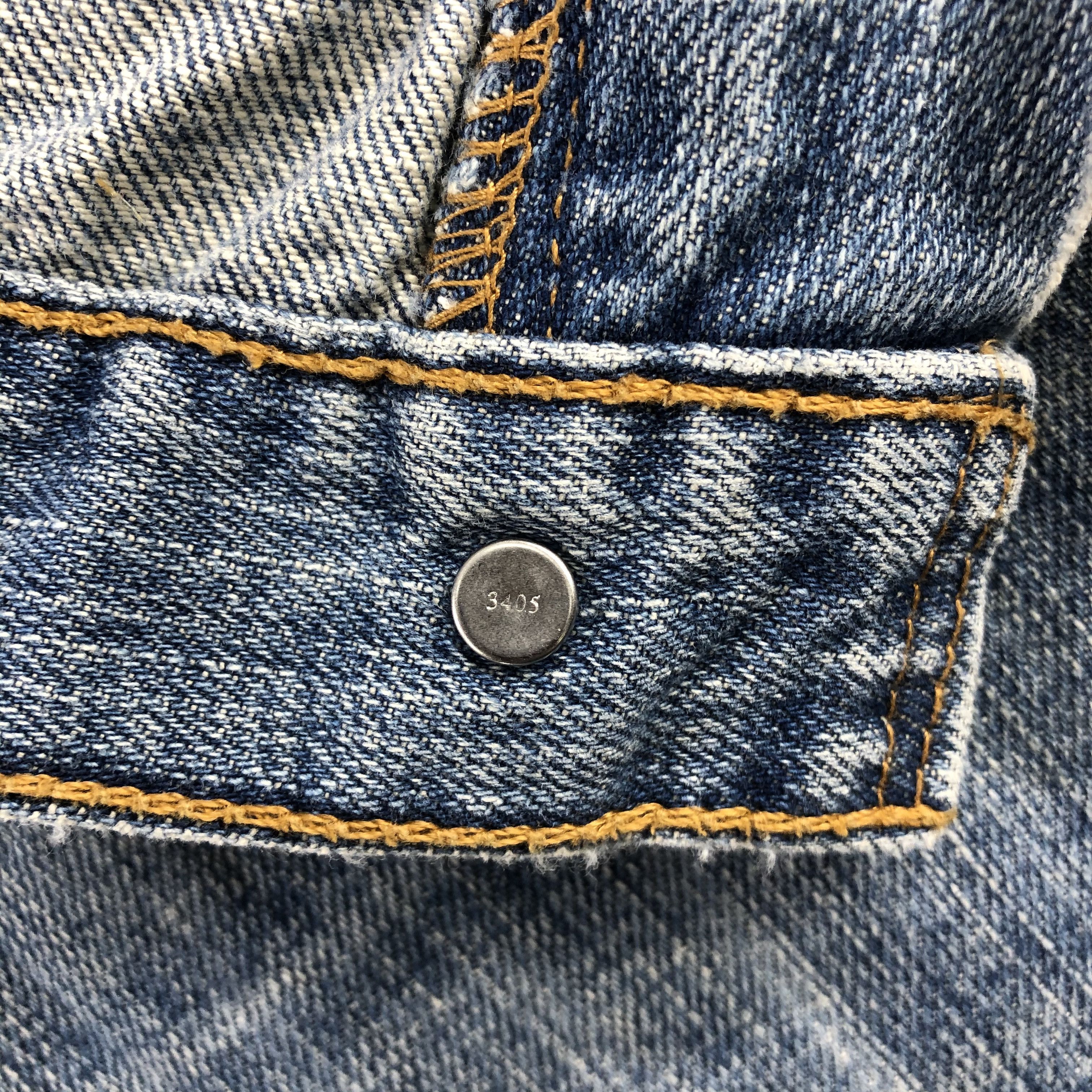 Levi's Vintage Light Wash Levis 527 Jeans-J1672 Size US 35 - 10 Thumbnail