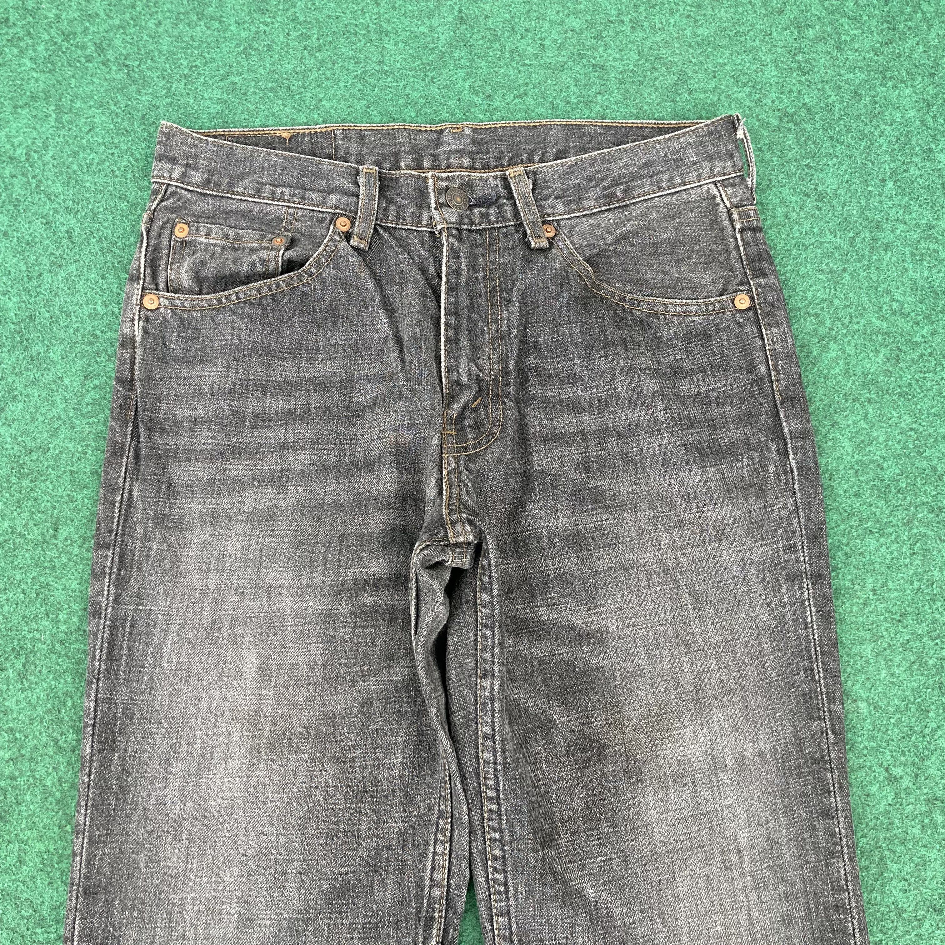 Levi's 29x31.5 Vintage Levis 517 Denim Sz 30 Bootcut Faded Jeans Size US 30 / EU 46 - 3 Thumbnail