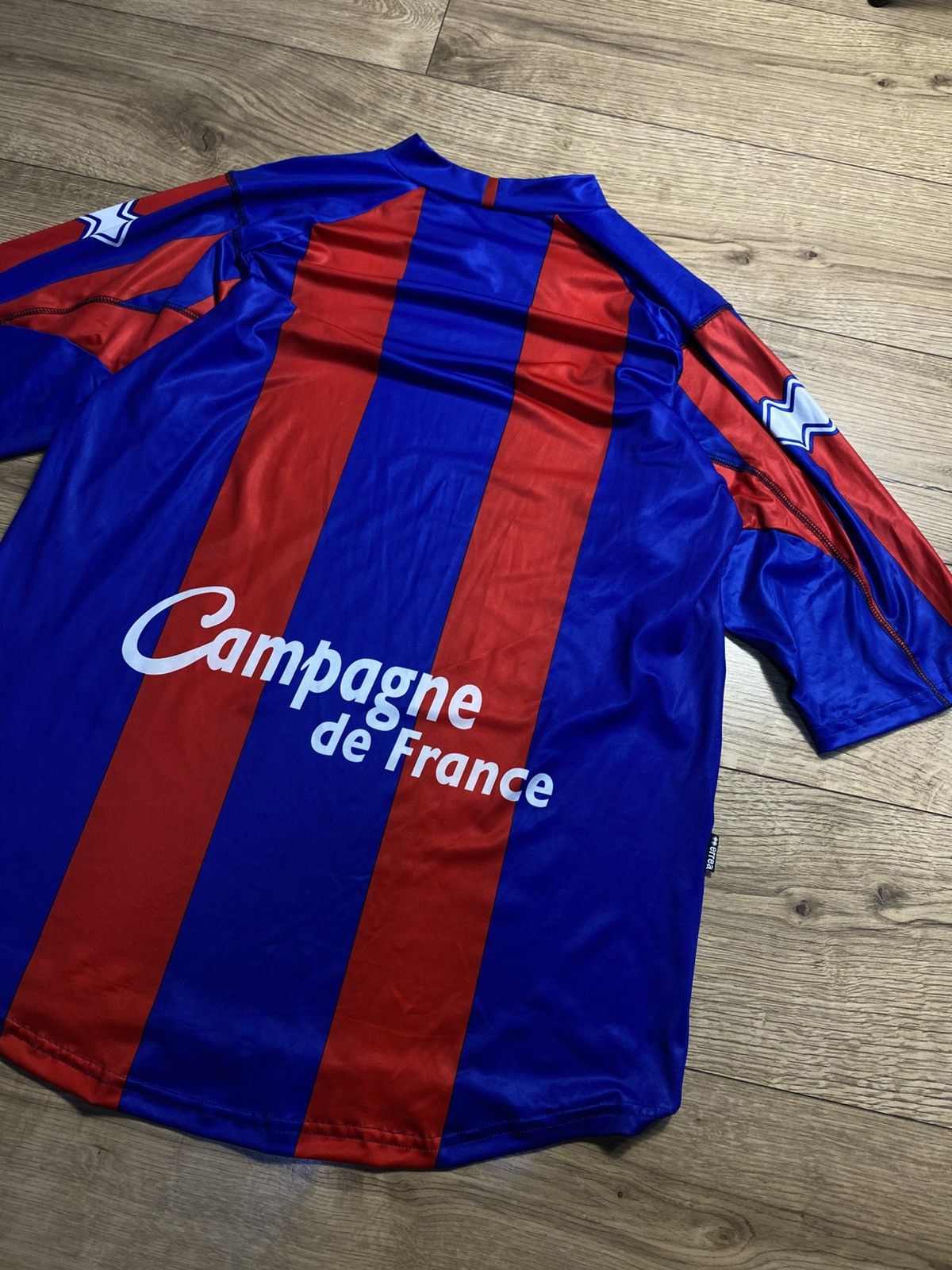 Errea Vintage SM Caen 2006-07 Home Football Shirt Errea Size 2XL Size US XXL / EU 58 / 5 - 4 Thumbnail