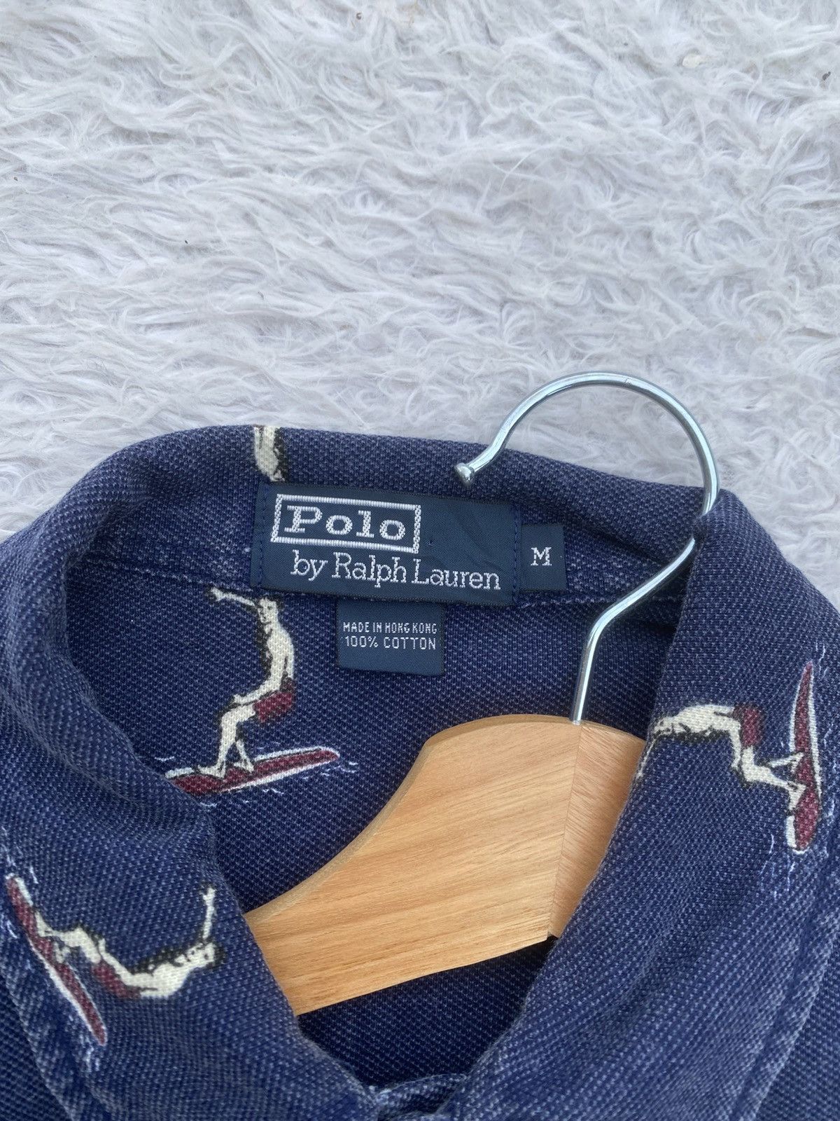 Polo Ralph Lauren Rare Vintage 1999 Polo Ralph Lauren Surfer Shirt Size US M / EU 48-50 / 2 - 9 Thumbnail