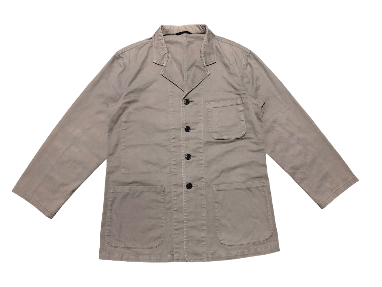 Yohji Yamamoto Vtg Yohji Yamamoto Signature A.A.R Utilities Chore Jacket Size US M / EU 48-50 / 2 - 2 Thumbnail