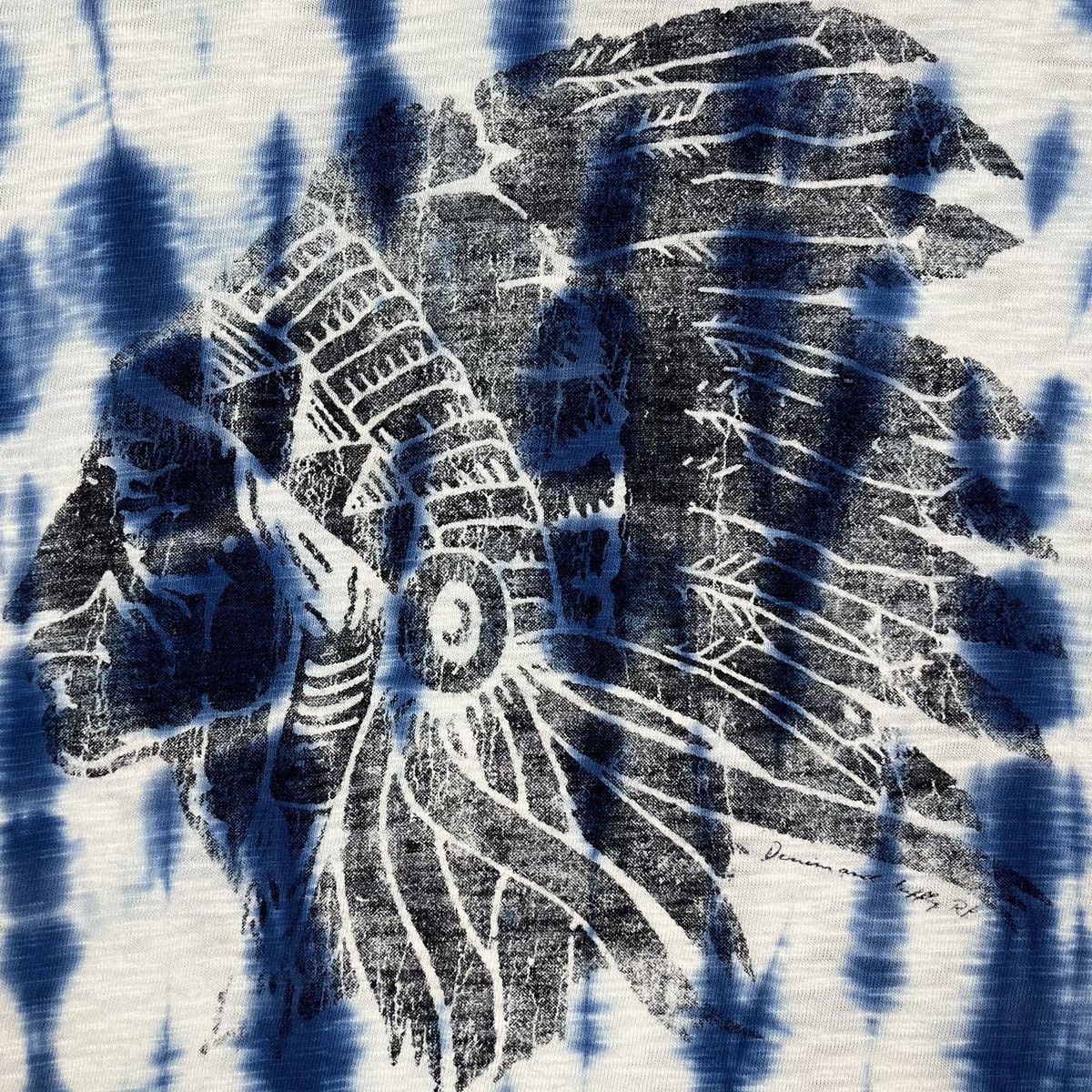 Polo Ralph Lauren Vintage Ralph Lauren Indians big logo tie dye tee 90’s Size US M / EU 48-50 / 2 - 8 Thumbnail