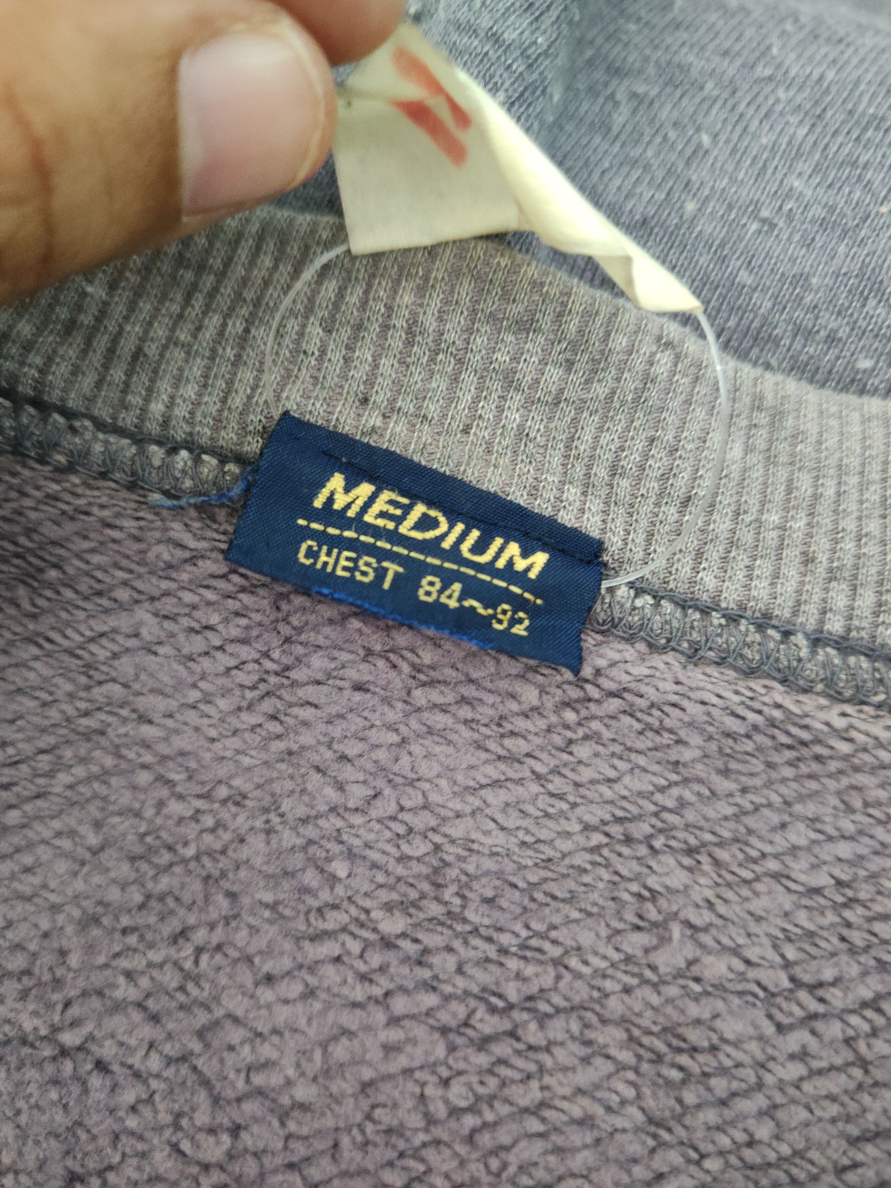 Japanese Brand DL character paradise champion Purple Faded Sweatshirts #424 Size US M / EU 48-50 / 2 - 12 Thumbnail