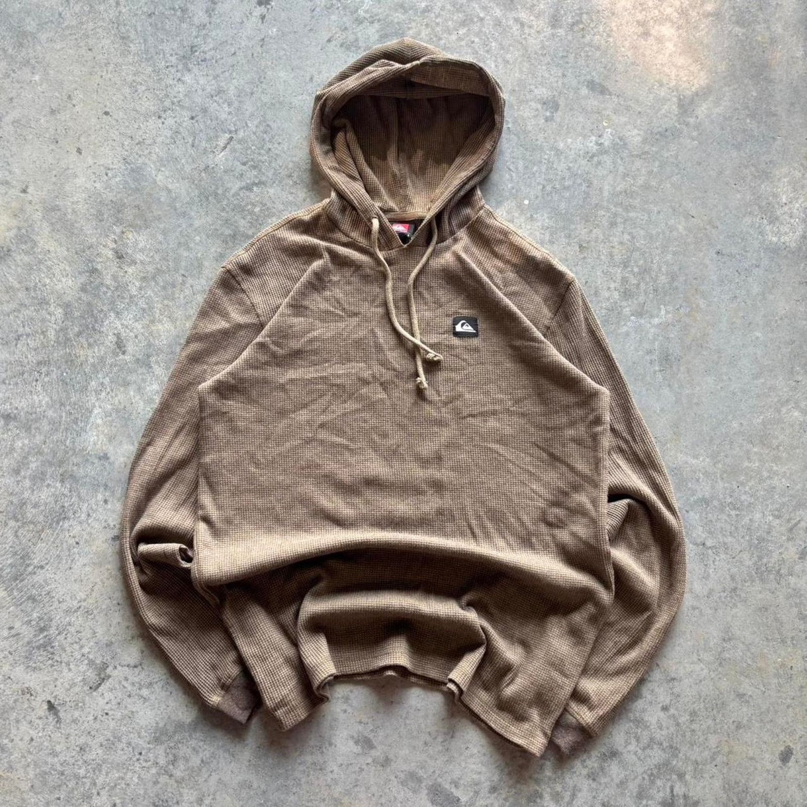 Quiksilver × Vintage × Volcom Vintage Y2K Quicksilver Knit Hoodie Size US S / EU 44-46 / 1 - 1 Thumbnail