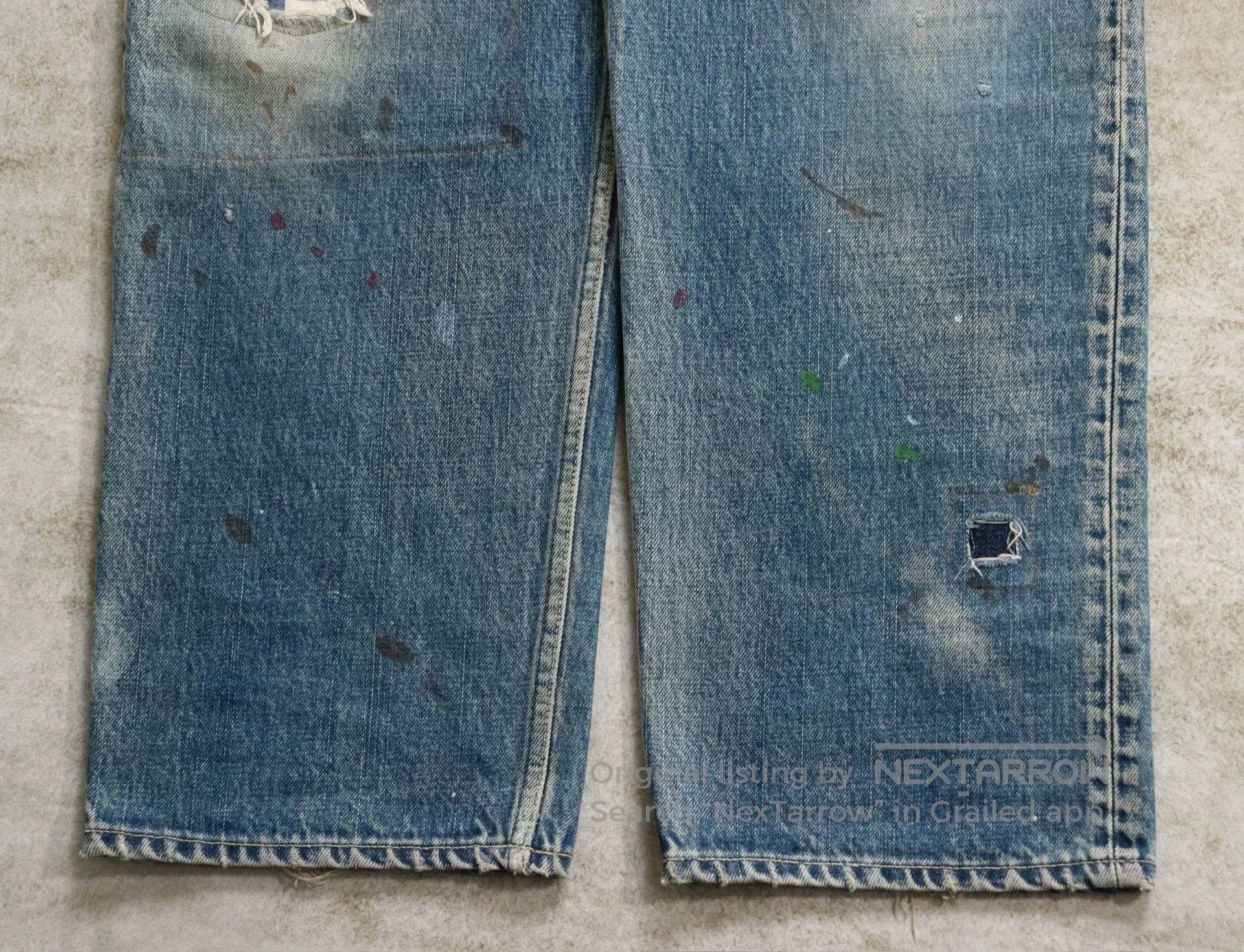 Visvim Visvim Hakama Pants Crash Denim 19SS. Size US 28 / EU 44 - 7 Thumbnail