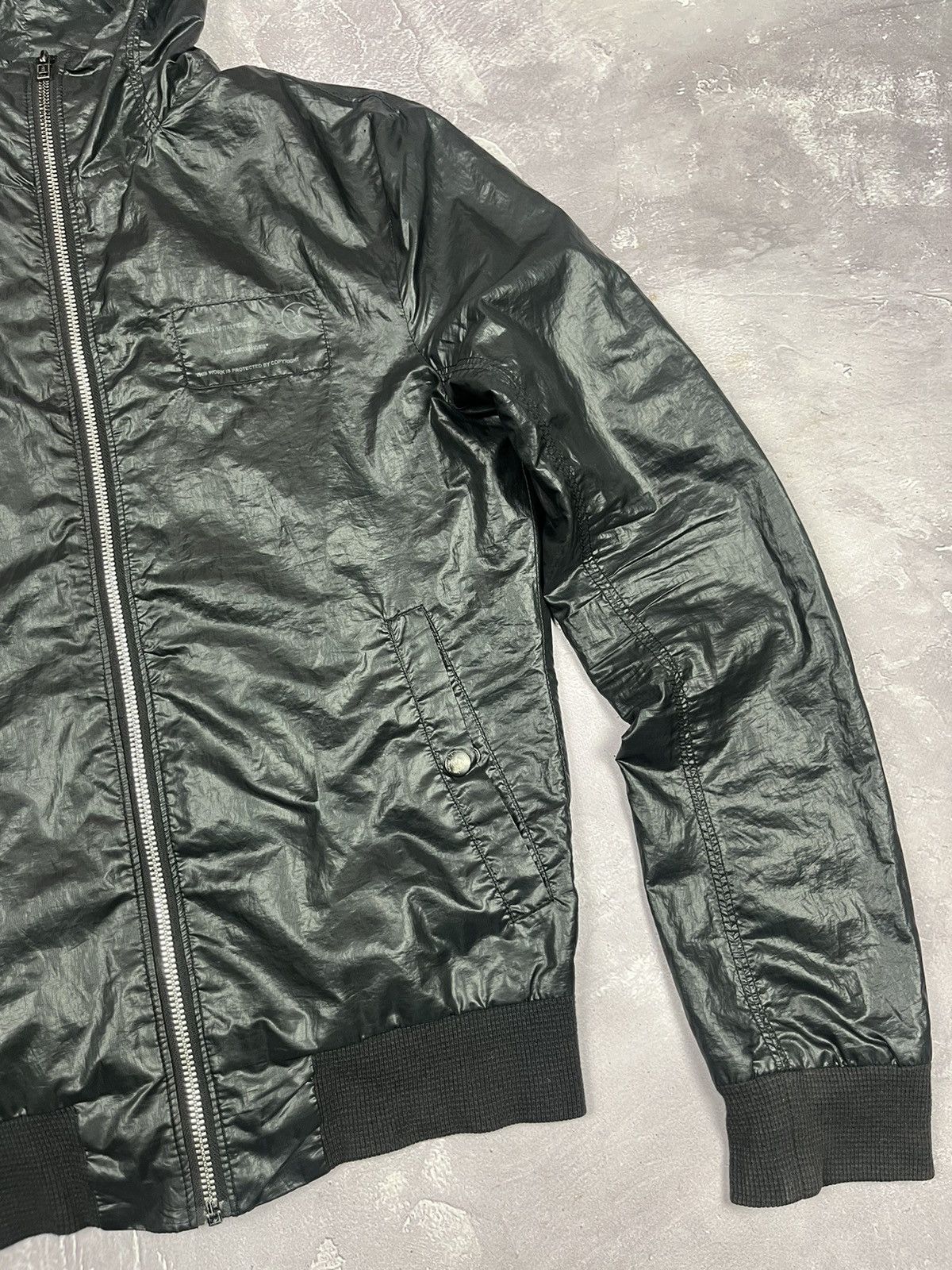 Allsaints Vintage Allsaints Nylon Cap Light Jacket AW06 Gorpcore Size US S / EU 44-46 / 1 - 3 Thumbnail