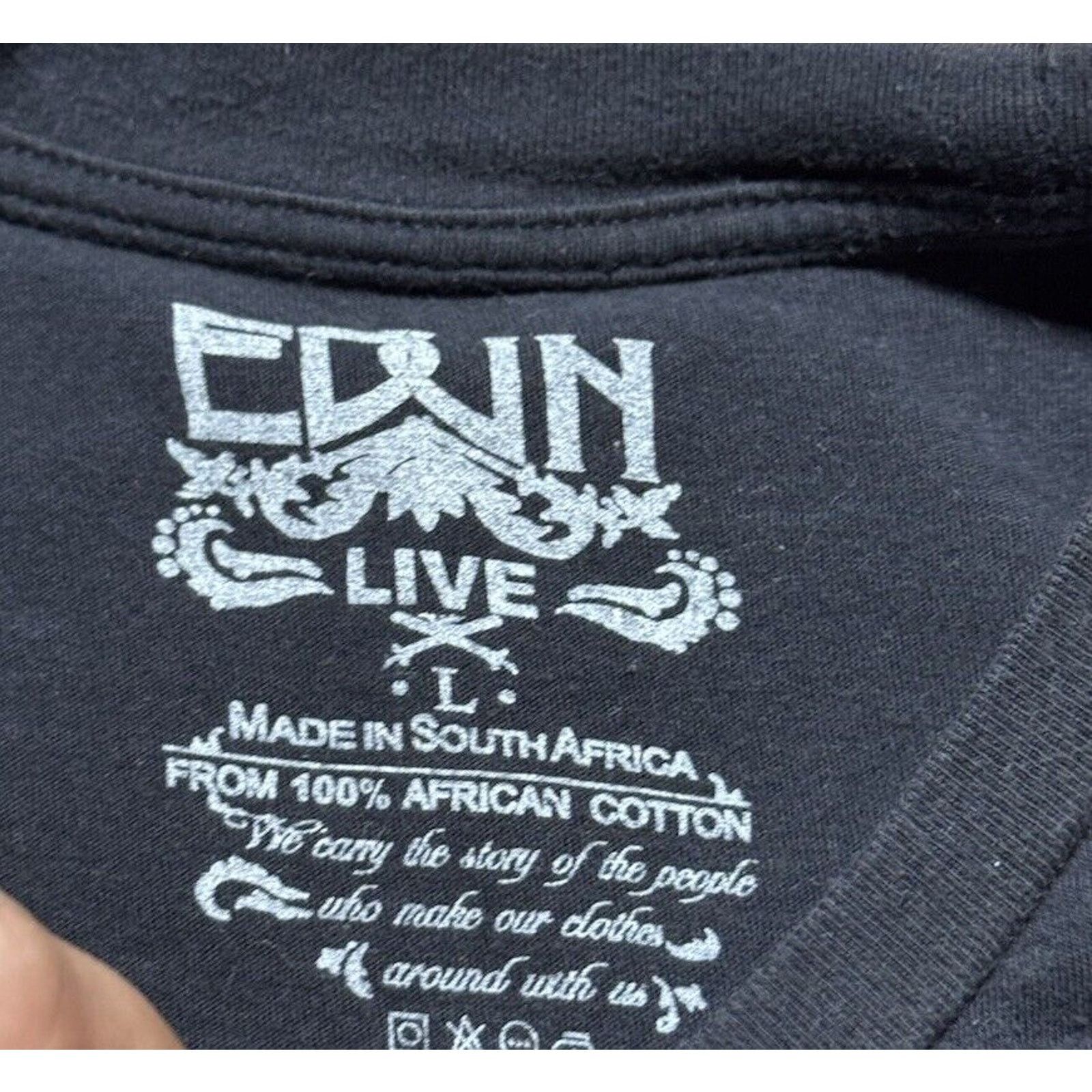 EDUN Y2K Grunge Lynyrd skynyrd Size Large Punk Skater Type Skull Size US L / EU 52-54 / 3 - 10 Thumbnail