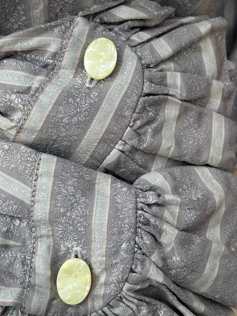 Vivienne Westwood Vivienne Westwood Vintage Gold Label Retro Silk Shirt, Sli Size M / US 6-8 / IT 42-44 - 6 Thumbnail