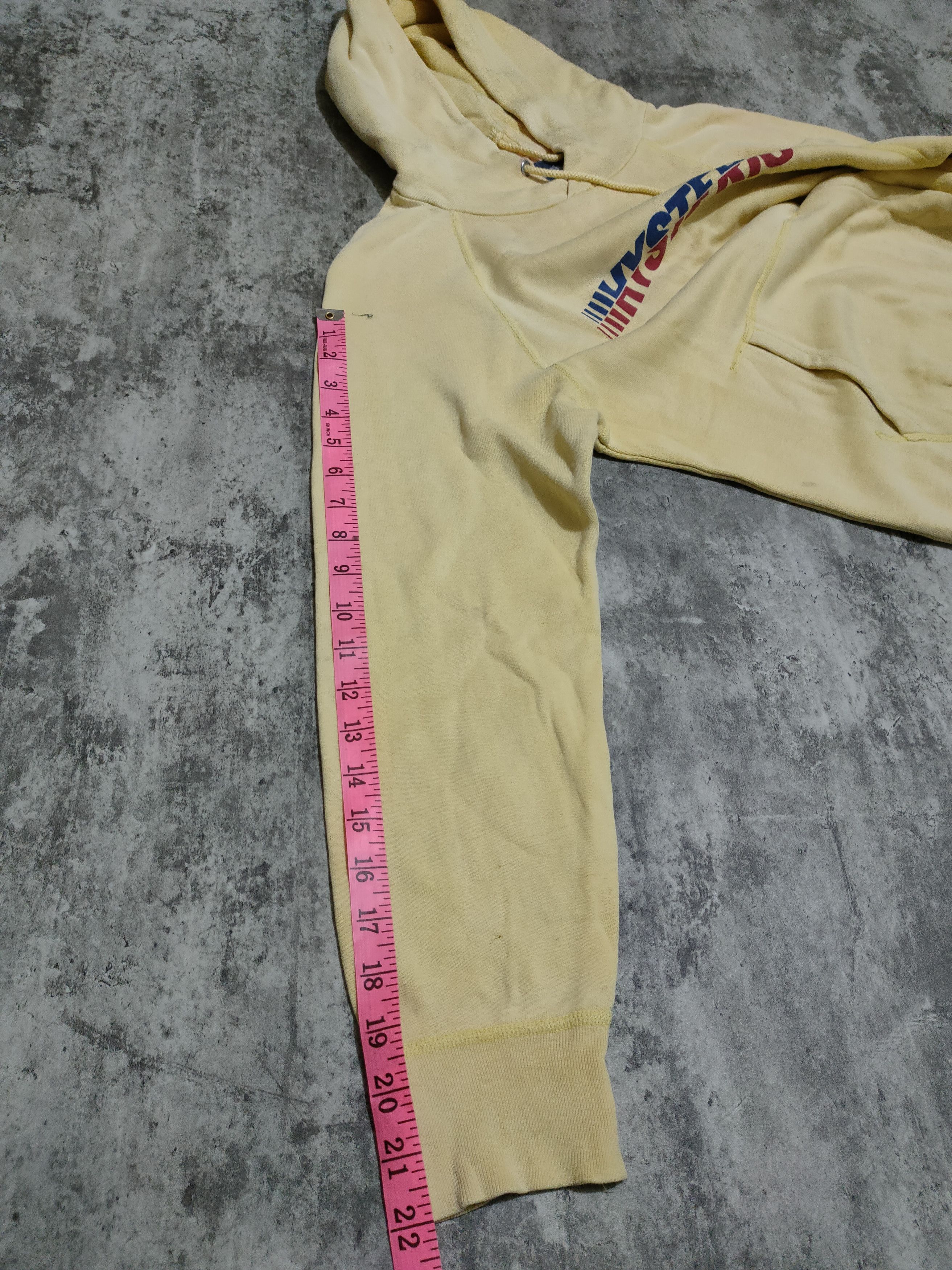 Hysteric Glamour 🔥 Vintage Sun Faded Hysteric Glamour Spell Out Hoodie Size US M / EU 48-50 / 2 - 16 Thumbnail