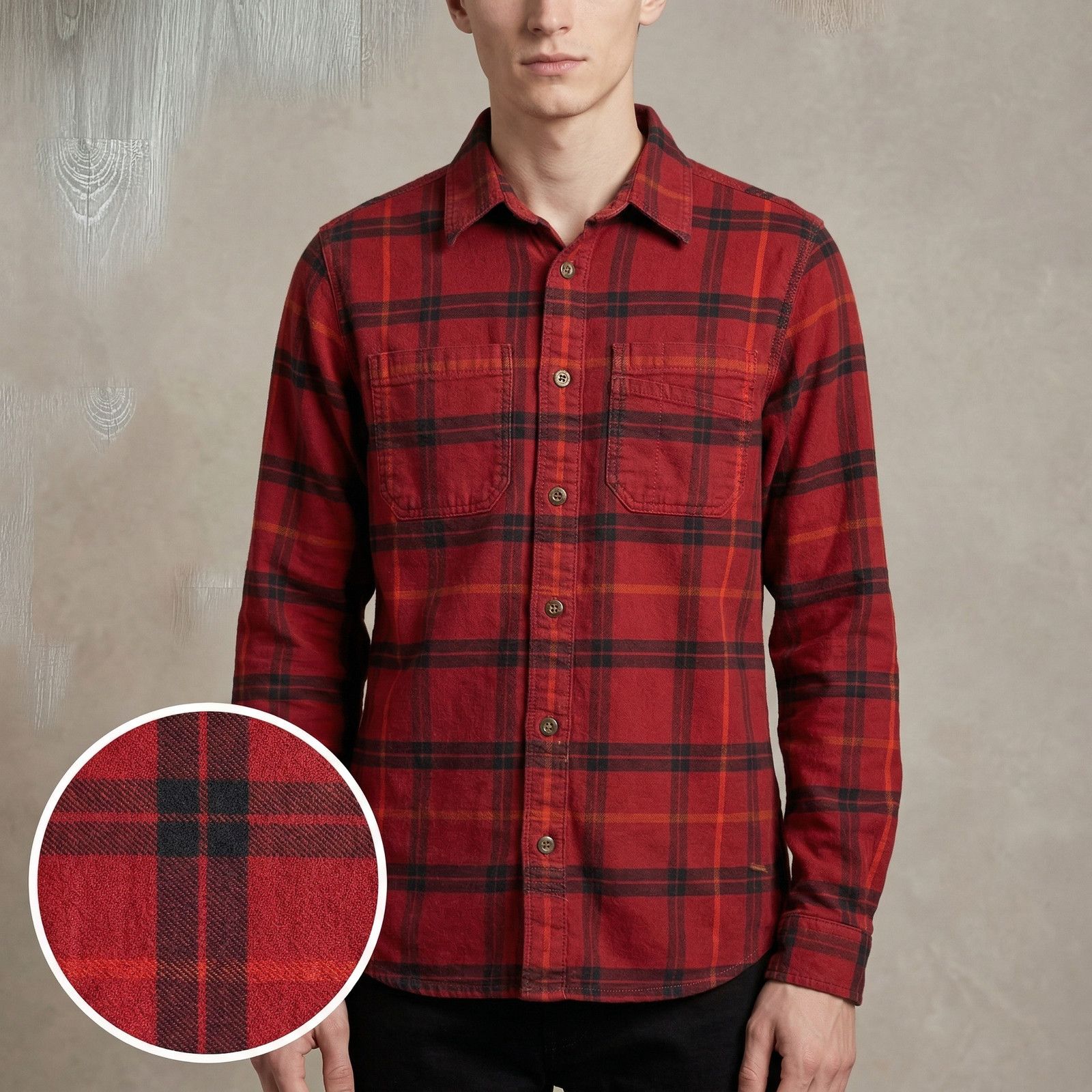 Carhartt Carhartt Women's Red Plaid Flannel Shirt Button Up Small 4/6 Size US S / EU 44-46 / 1 - 1 Thumbnail