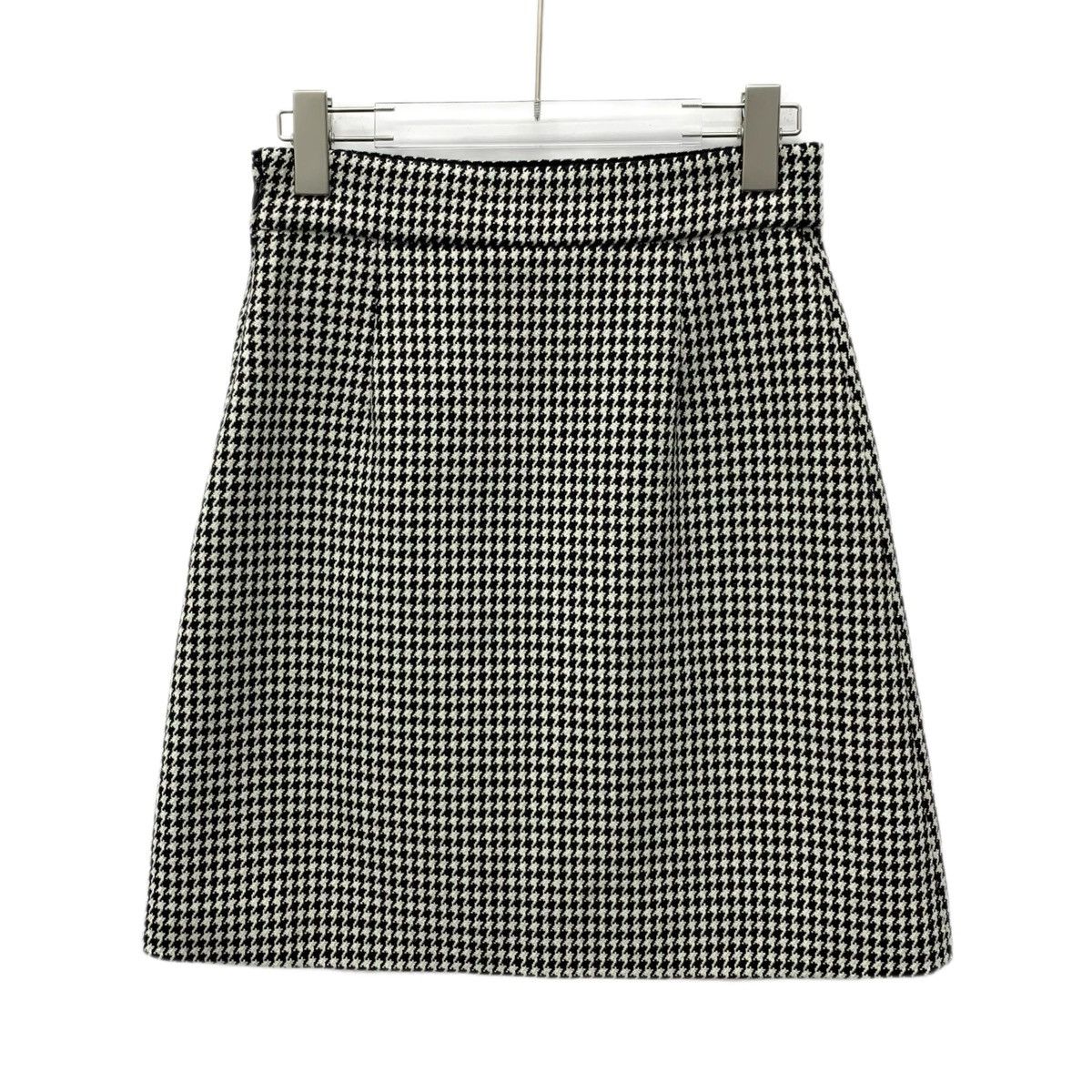 Dior Christian Dior Colorblocked Chambray Wool Casual Knit Skirt Size 27" / US 4 / IT 40 - 2 Thumbnail