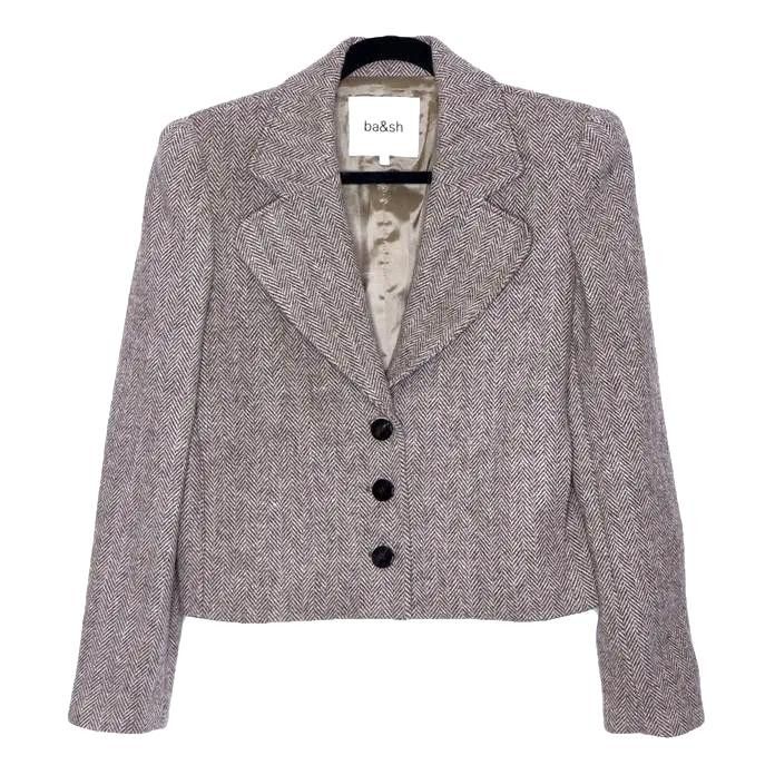 ba&sh Ba&sh Wool Blazer - Size S Size S / US 4 / IT 40 - 1 Thumbnail