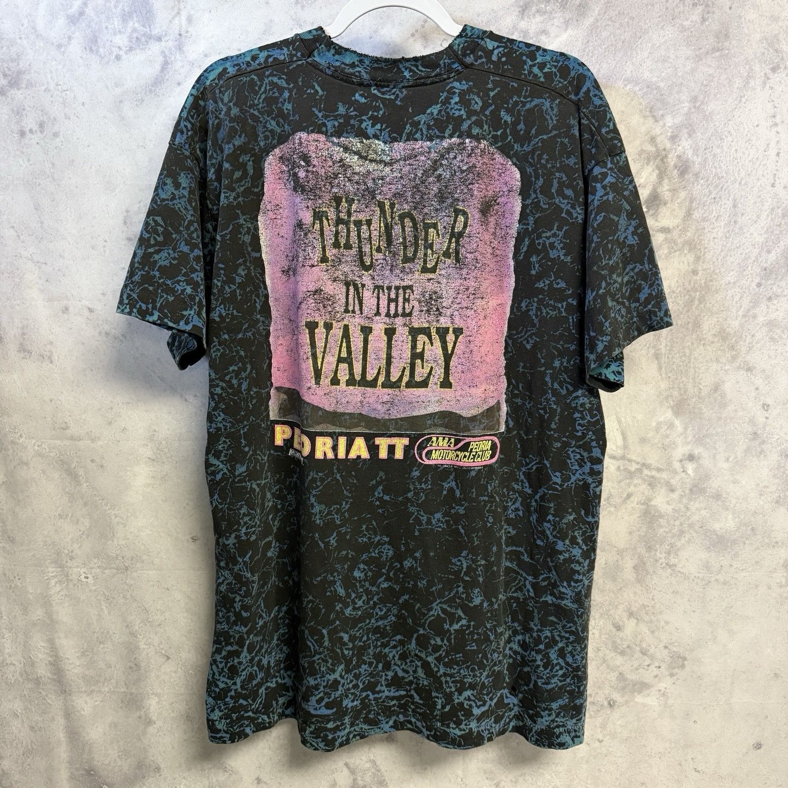 Vintage Vintage 90s Motocross Racing T Shirt Mens XL 23.5x29.5 AMA C Size US XL / EU 56 / 4 - 3 Thumbnail