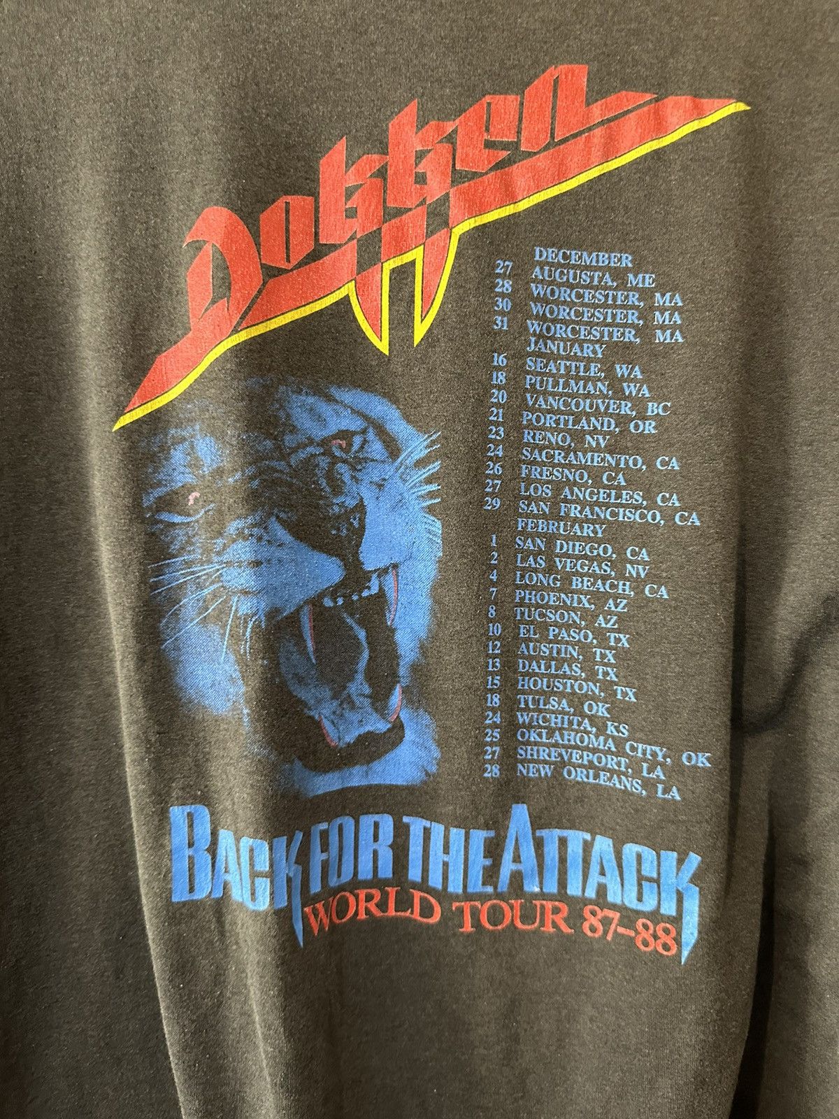 Band Tees × Kanye West × Vintage DOKKEN Size US M / EU 48-50 / 2 - 4 Thumbnail