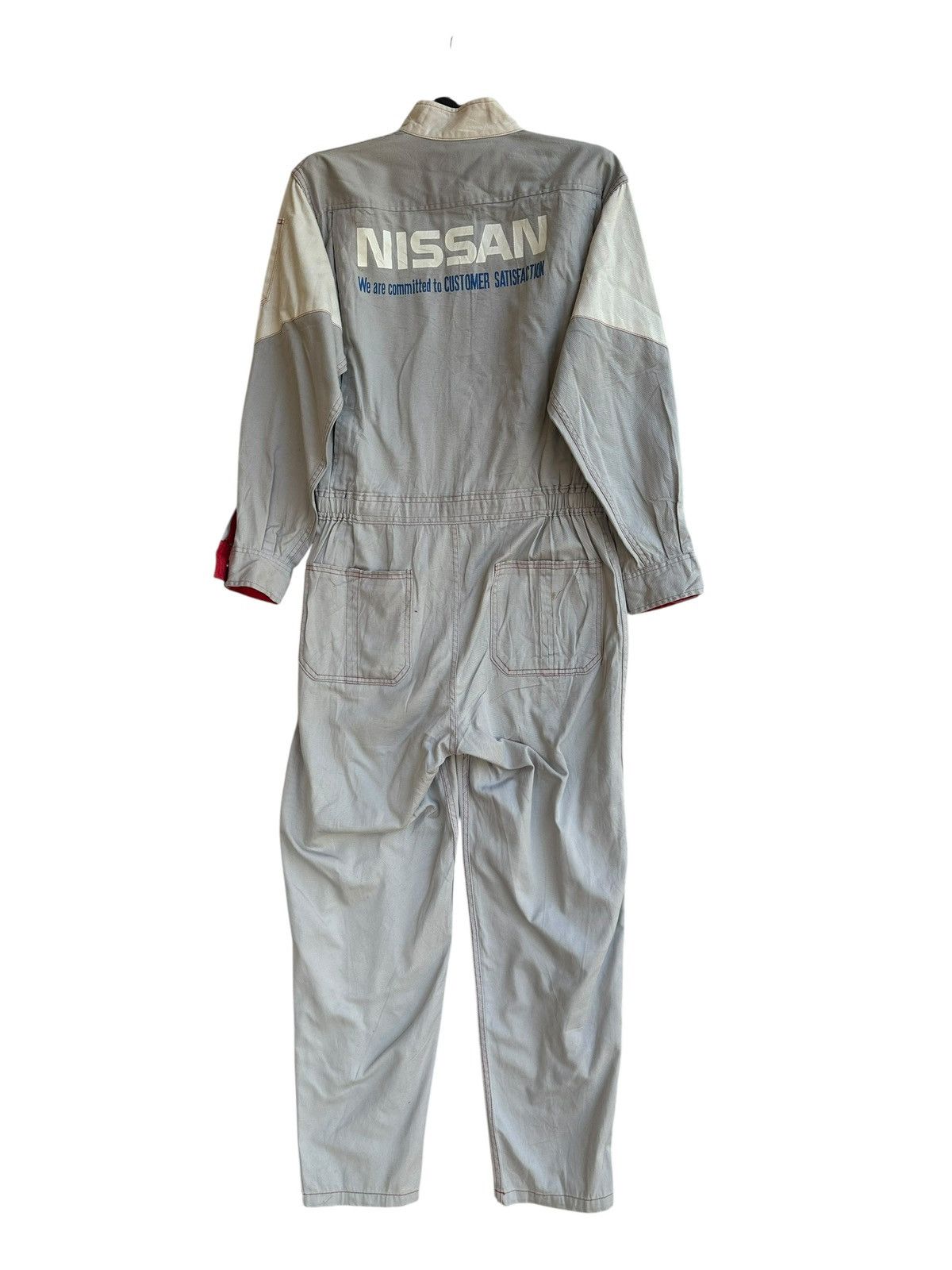 Nissan Vintage Nissan Nismo Japan Hiteq Overalls Jumpsuit Size US 33 - 1 Thumbnail