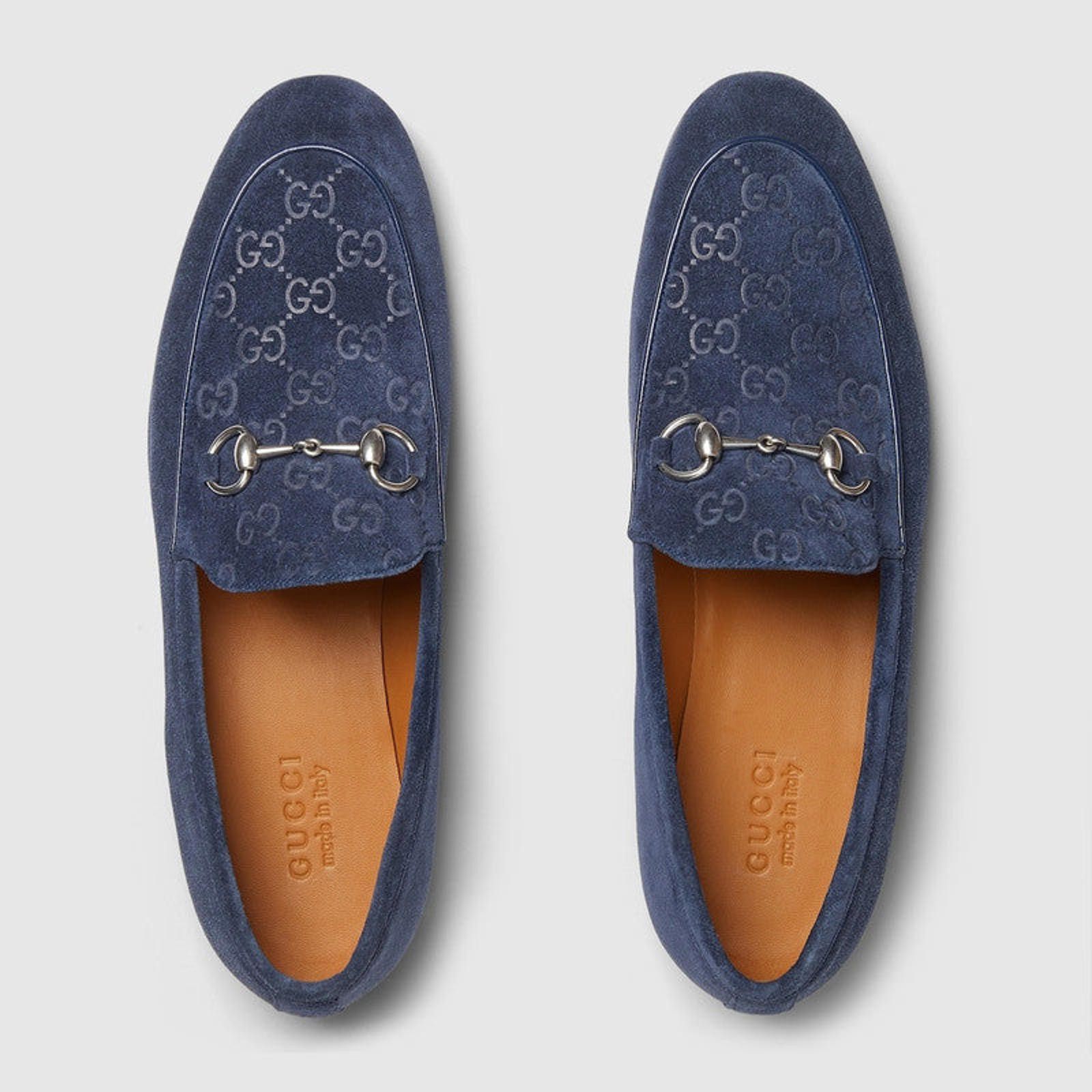 Gucci Gucci Horsebit GG Suede Loafers Size US 7 / EU 40 - 2 Thumbnail