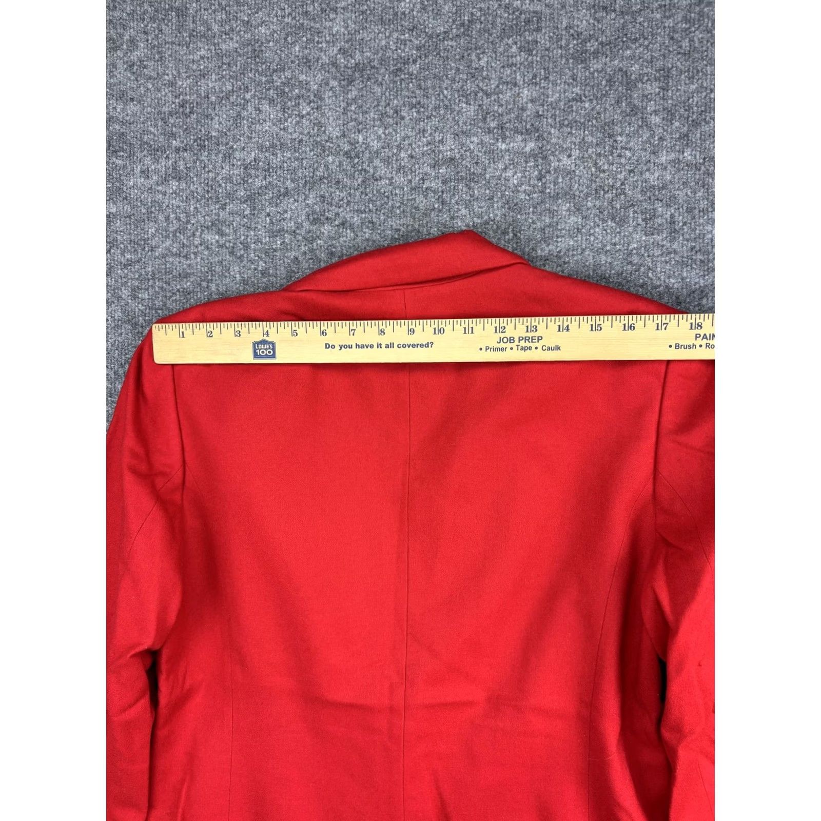 Pendleton VINTAGE Pendleton Blazer Womens 8 Red 100% Wool Single Button Lined Classic Jacket Size M / US 6-8 / IT 42-44 - 8 Thumbnail