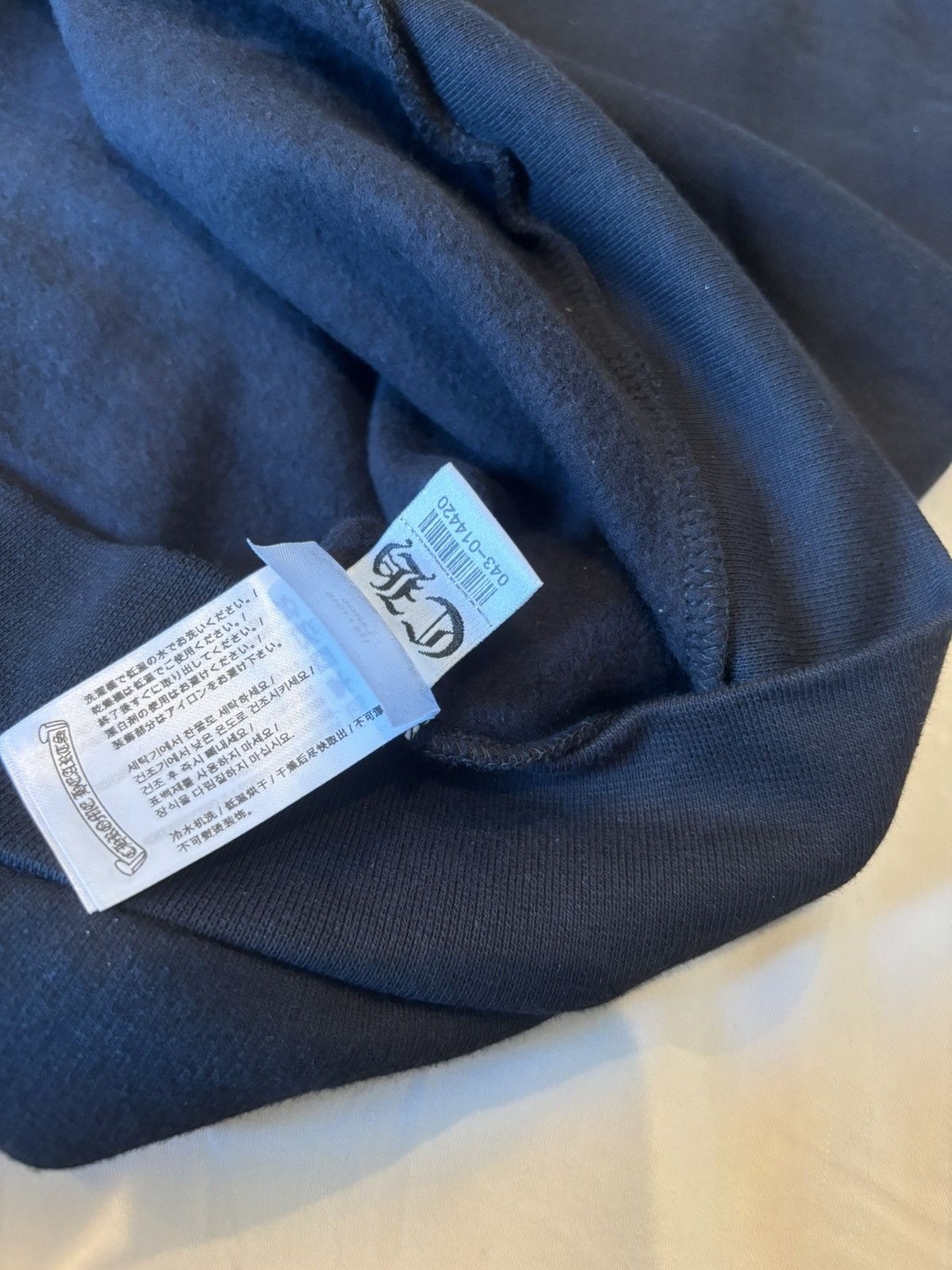 Chrome Hearts Chrome Hearts 1988 Hoddie “Black Metallic” Size US L / EU 52-54 / 3 - 8 Thumbnail