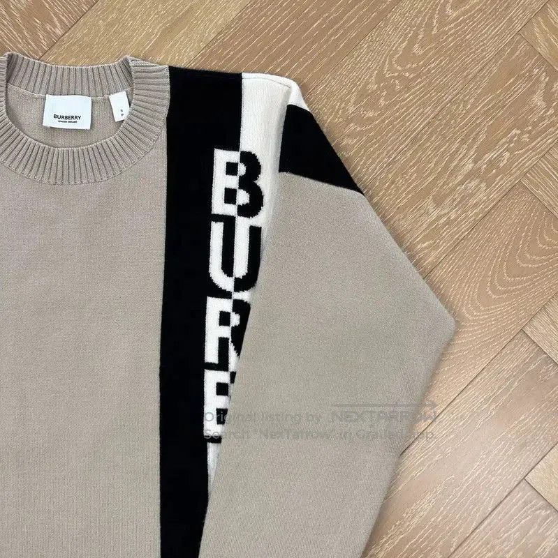 Burberry Burberry Brown Wool Women's Long Sleeve Sweater. Size S / US 4 / IT 40 - 5 Thumbnail