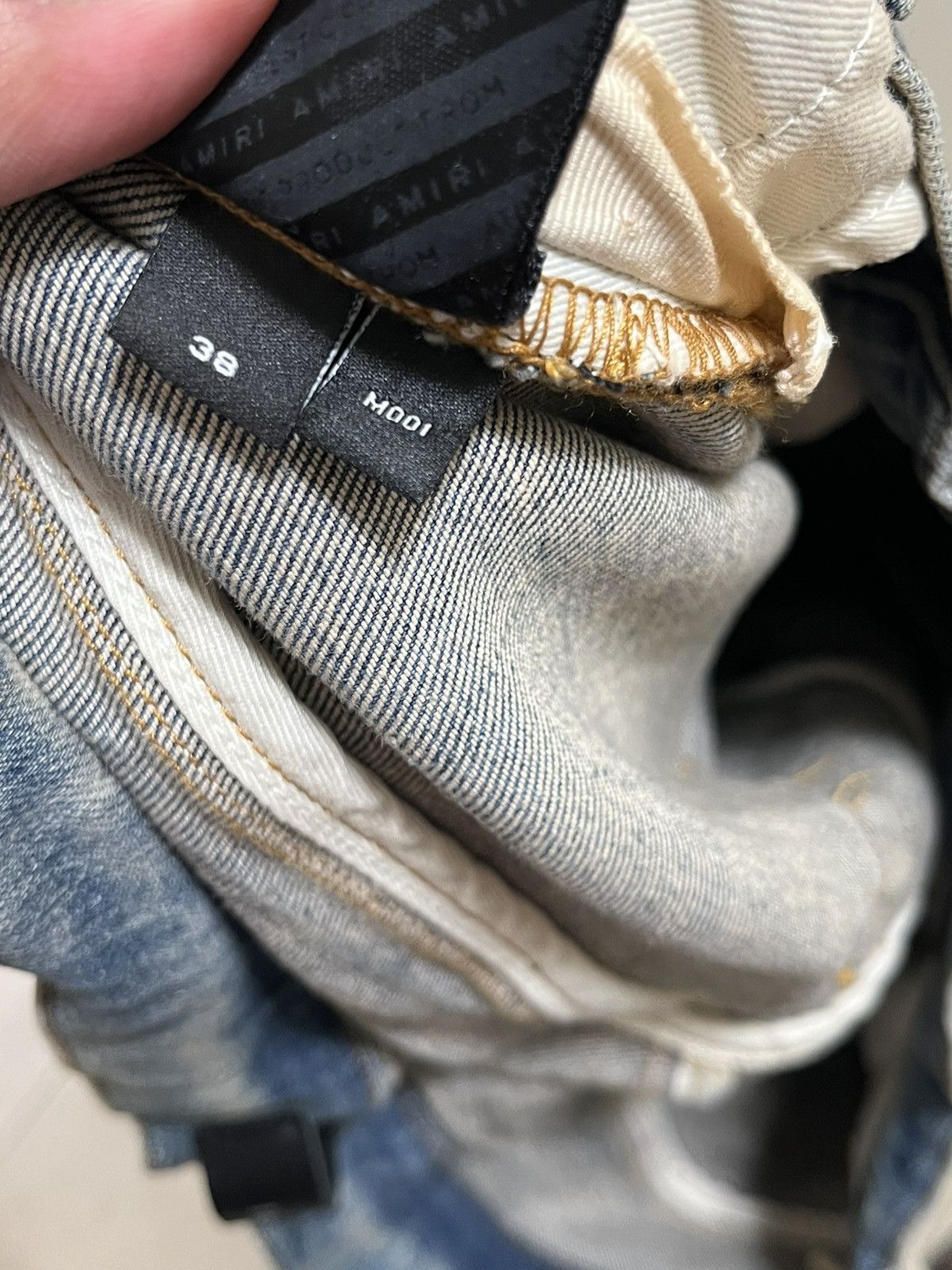 Amiri Amiri Core Logo Jean Sz 38 Size US 38 / EU 54 - 18 Thumbnail