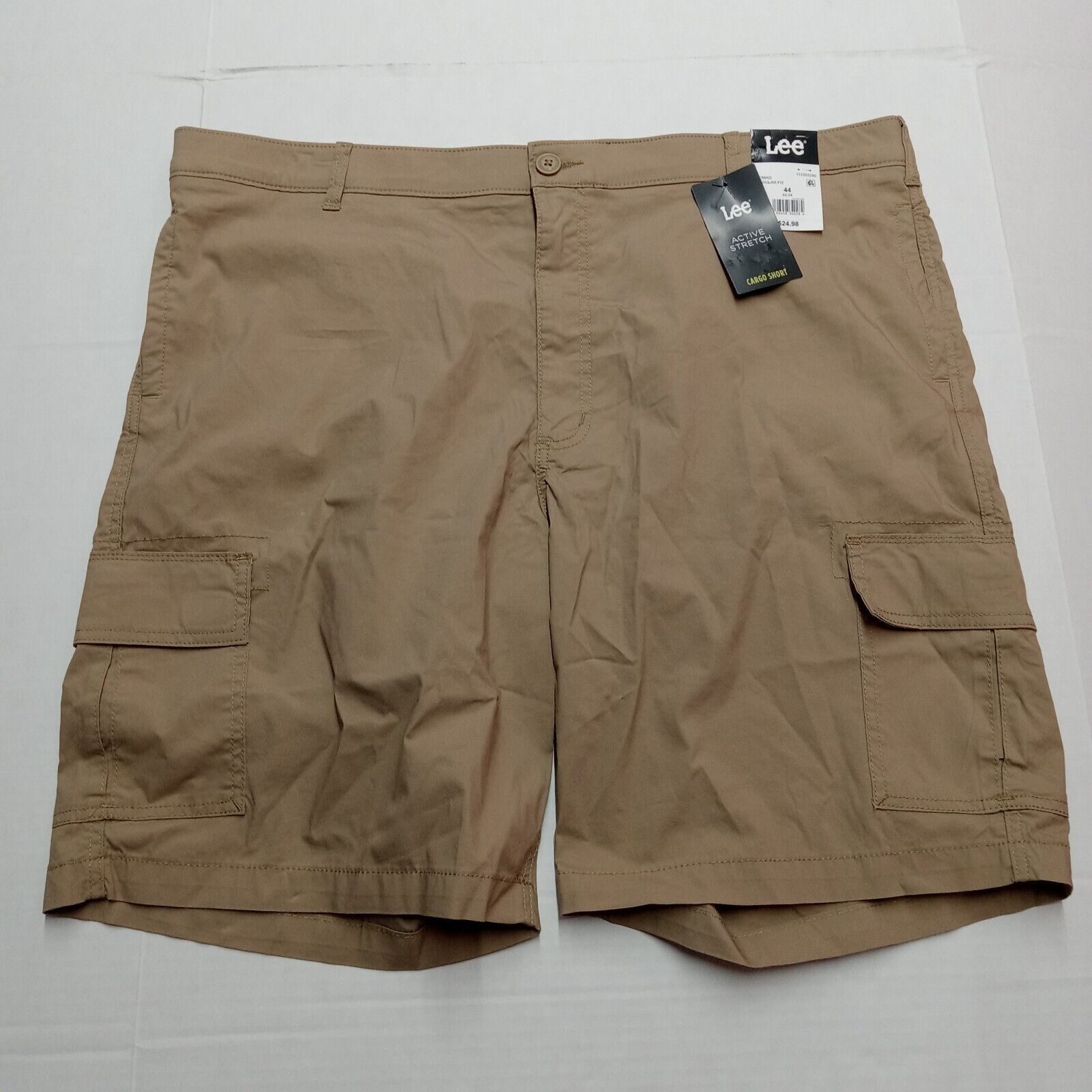 Lee Lee Cargo Shorts Men's 44 Beige 10" Ins Regular Fit Active Size US 44 / EU 60 - 1 Thumbnail