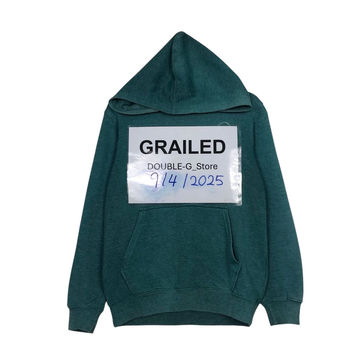 Japanese Brand 📌Vintage Hoodie Pull Over Y2K Army Big Logo Spell Out Size US M / EU 48-50 / 2 - 1 Thumbnail