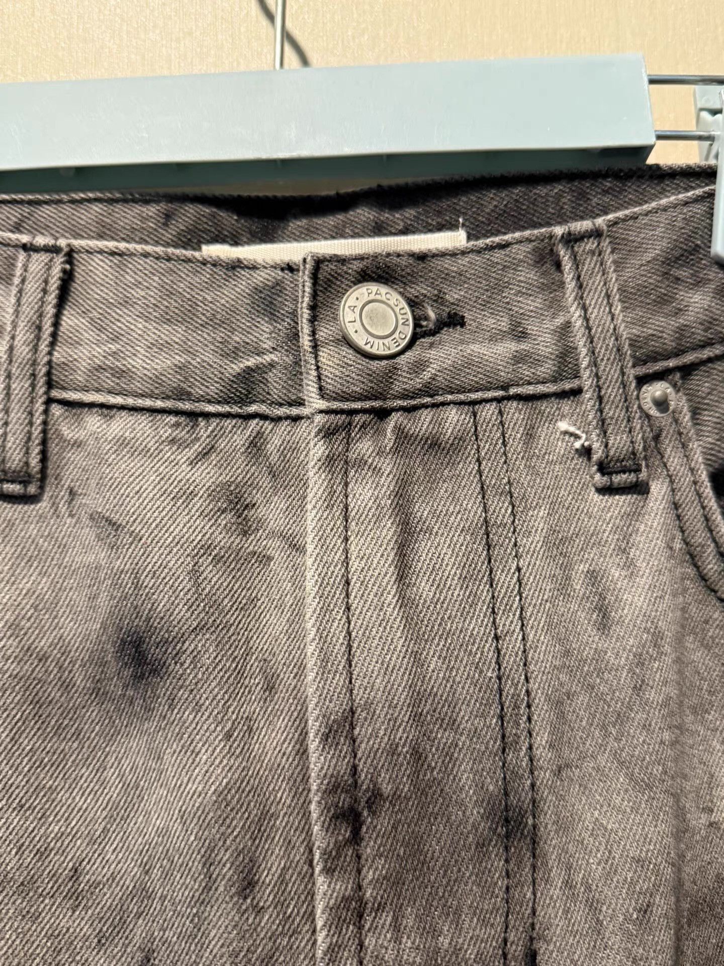 Pacsun PACSUN black and white tie-dye jeans Ｑ20 Size US 34 / EU 50 - 3 Thumbnail