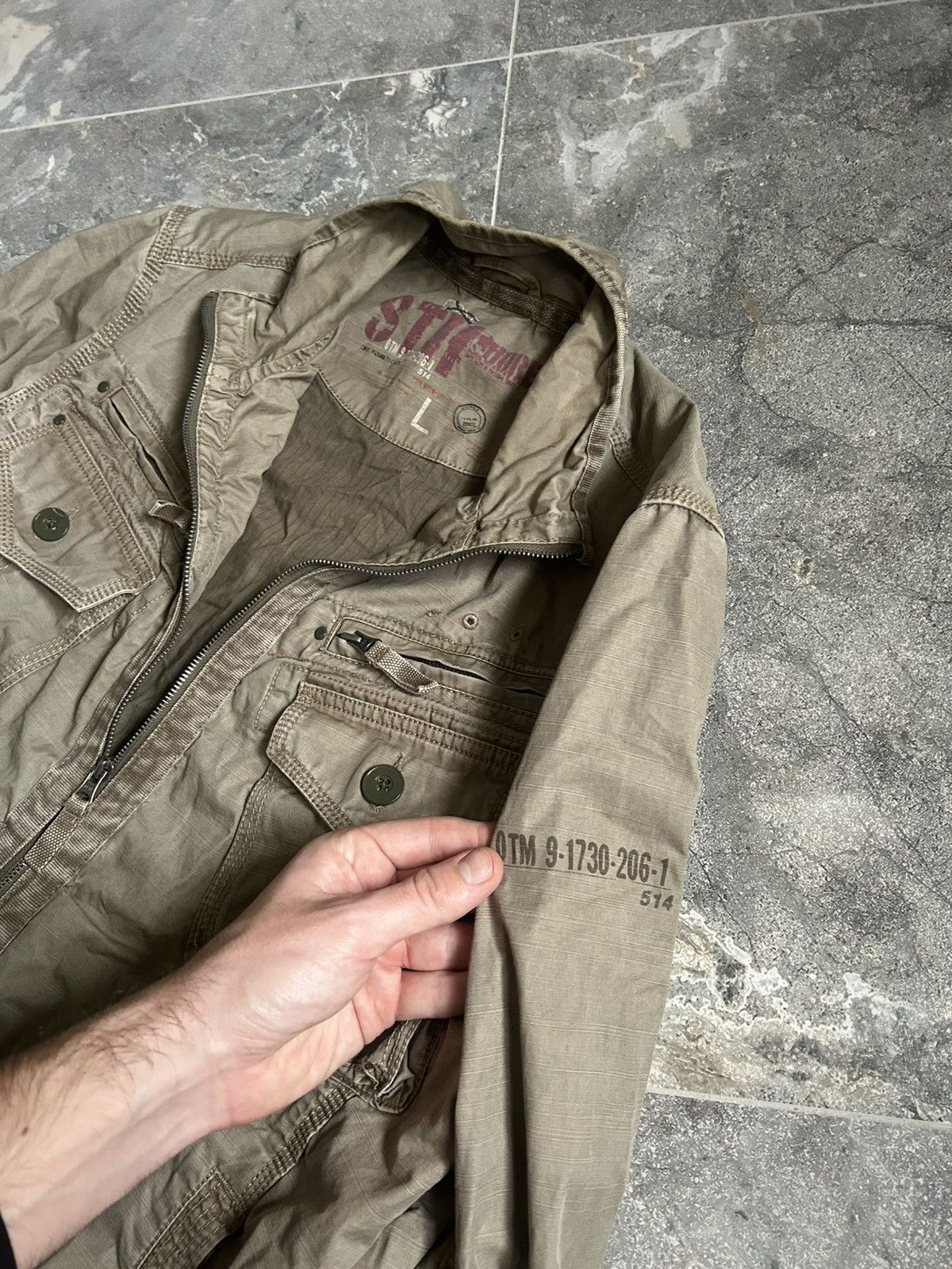 Japanese Brand × Vintage Vintage Japanese Style Y2K Distressed Grunge Jacket Size US L / EU 52-54 / 3 - 8 Thumbnail