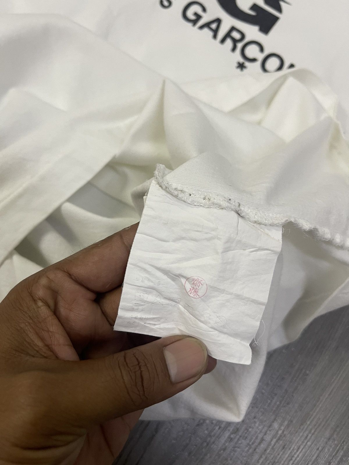 Comme des Garcons CDG spell out shirt Size US M / EU 48-50 / 2 - 8 Thumbnail