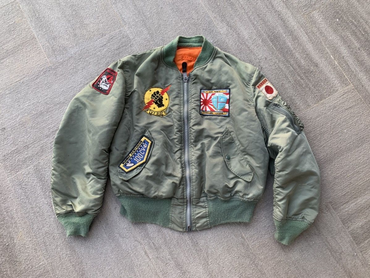 Alpha Industries MA-1 Patches Bomber Jacket