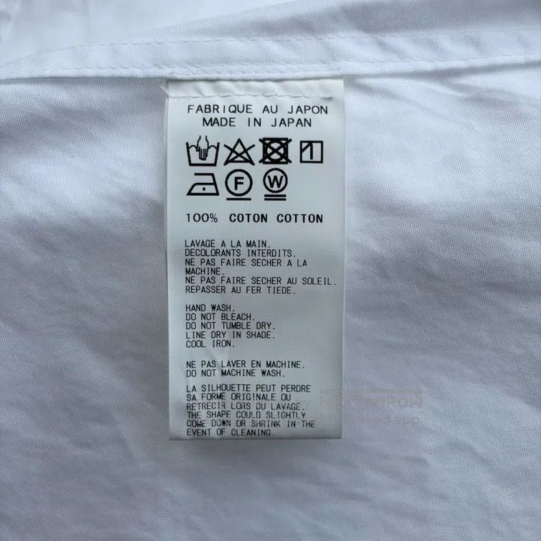 Yohji Yamamoto YOHJI YAMAMOTO Back Hand-drawn White Shirt Size US M / EU 48-50 / 2 - 6 Thumbnail