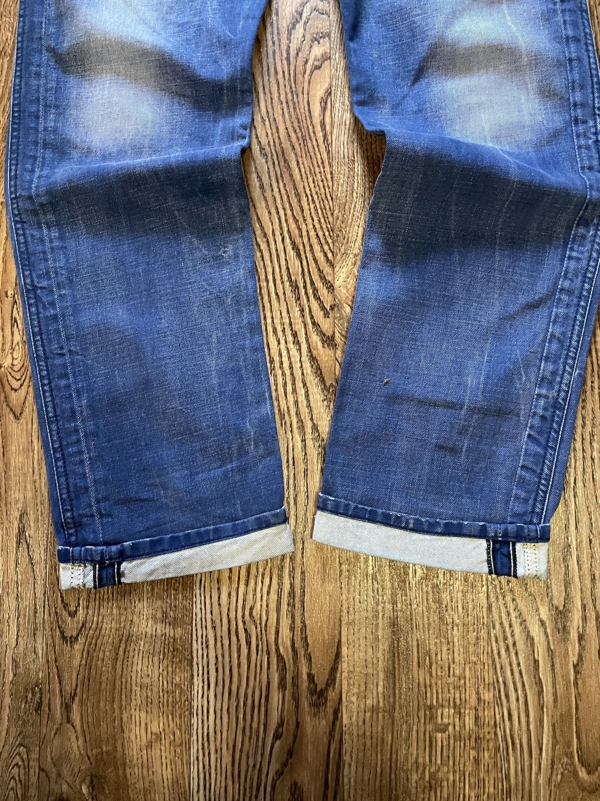 Diesel Vintage Mans Diesel Darron Regular Selvedge Denim Jeans Size US 34 / EU 50 - 4 Thumbnail