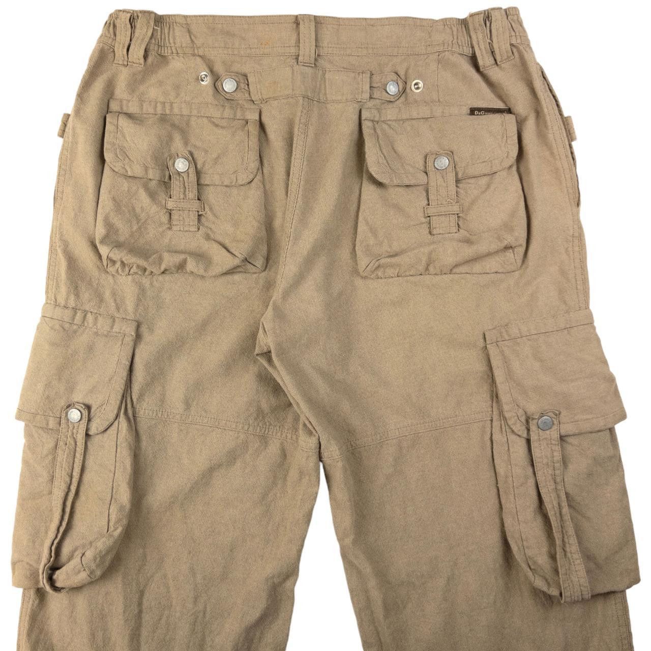 Dolce & Gabbana Vintage Dolce & Gabbana Cargo Trousers Size W36 Size US 36 / EU 52 - 4 Thumbnail