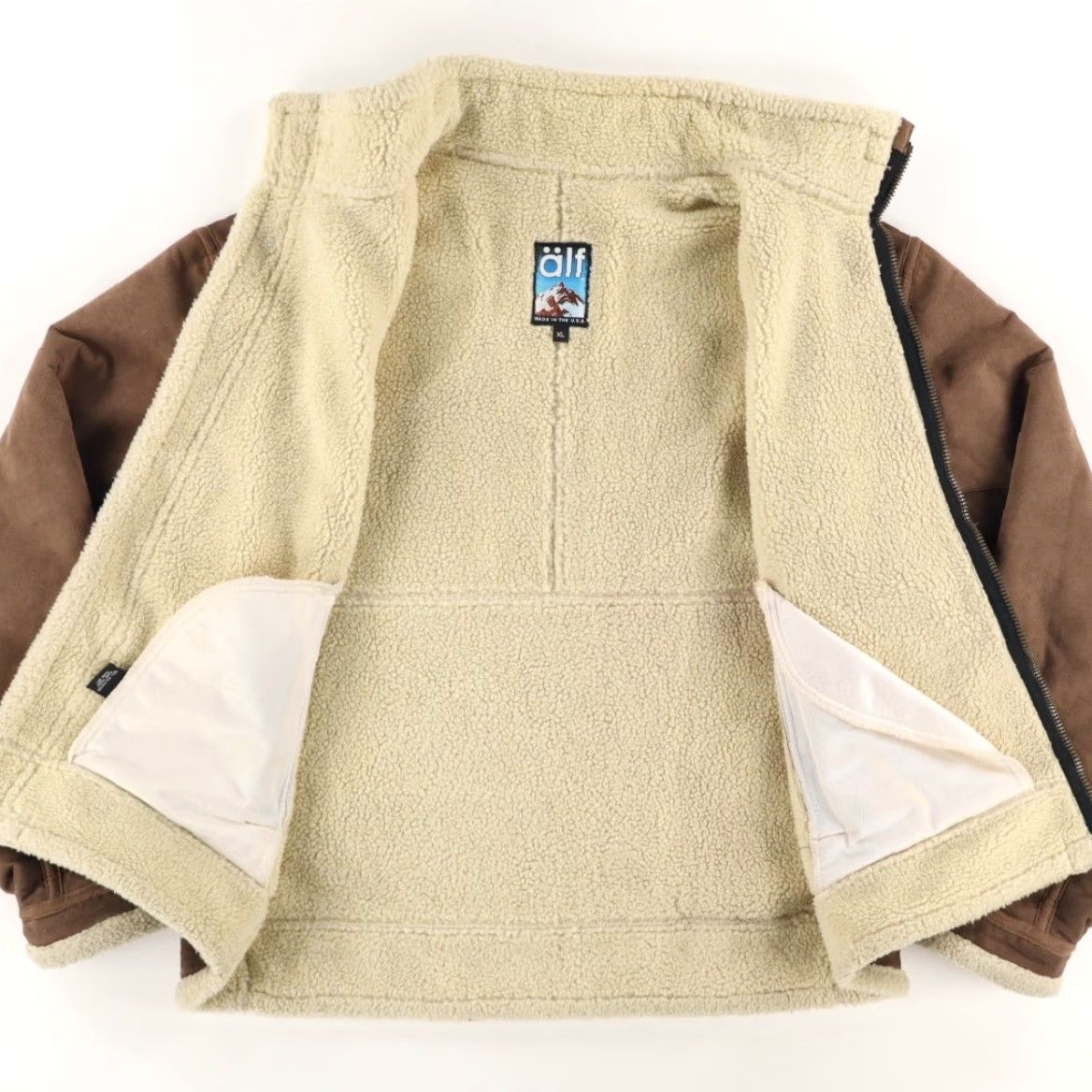 Vintage Kuhl Alf Sherpa Lined Jacket Brown Men's XL Shirt Size US XL / EU 56 / 4 - 3 Thumbnail