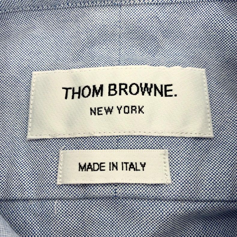 Thom Browne Thom Browne size1 Cotton long-sleeved shirt Size US S / EU 44-46 / 1 - 7 Thumbnail