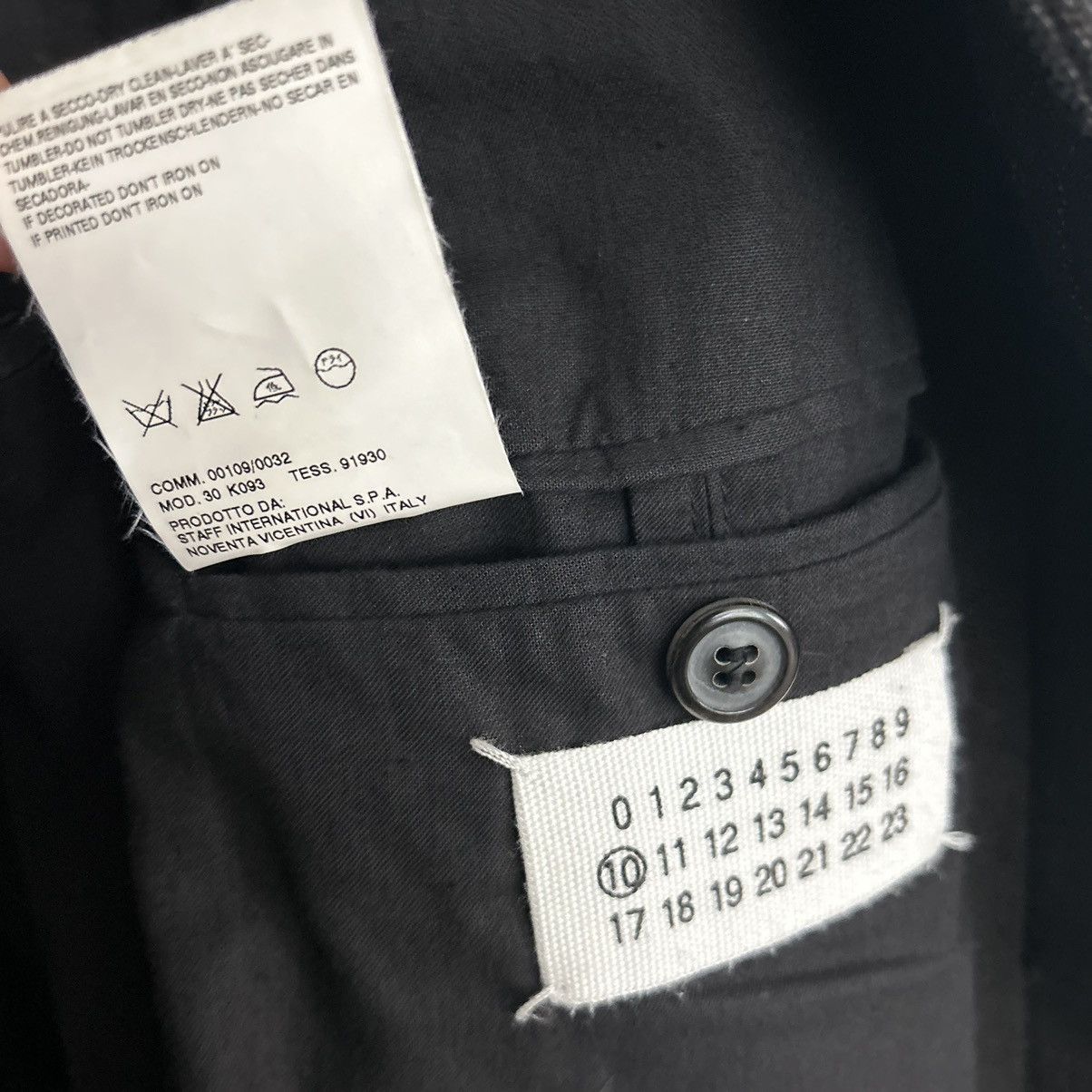 Maison Margiela Vintage Maison Margiela Wool Jacket Size 52 Size US L / EU 52-54 / 3 - 5 Thumbnail