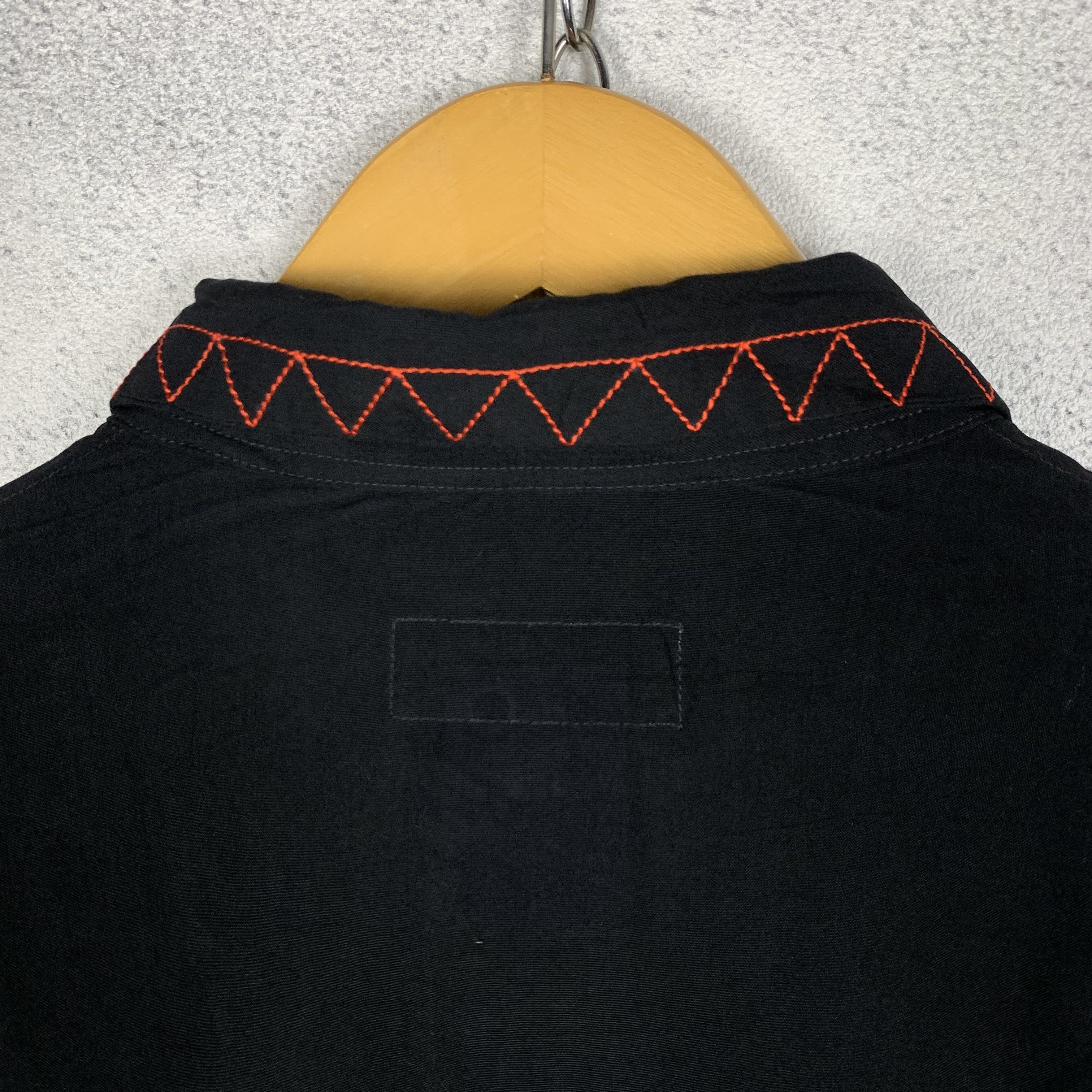 Yohji Yamamoto Yohji Yamamoto Pour Homme Black Shirt Size US S / EU 44-46 / 1 - 4 Thumbnail