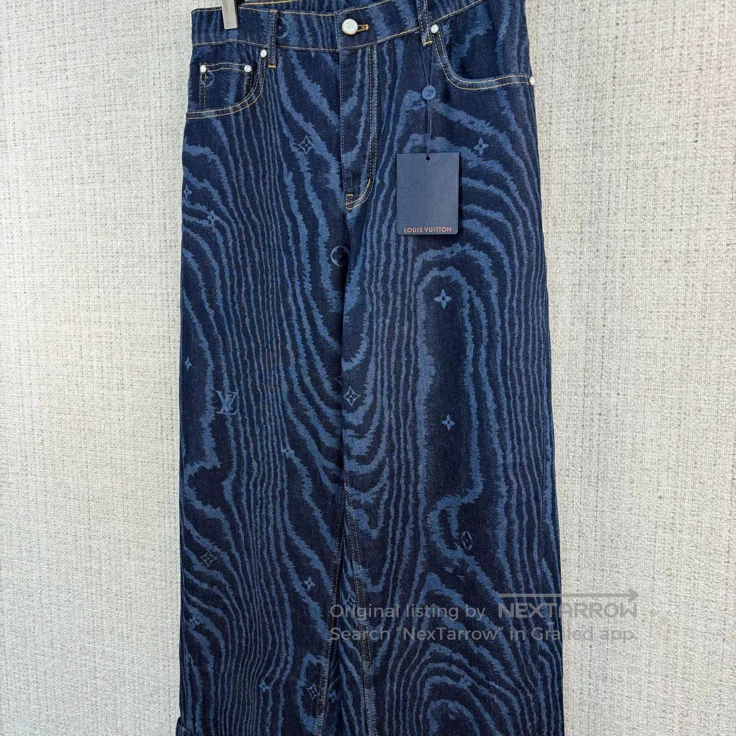 Louis Vuitton Louis Vuitton FW25 Print Denim Skate Pants. Size US 31 - 2 Thumbnail