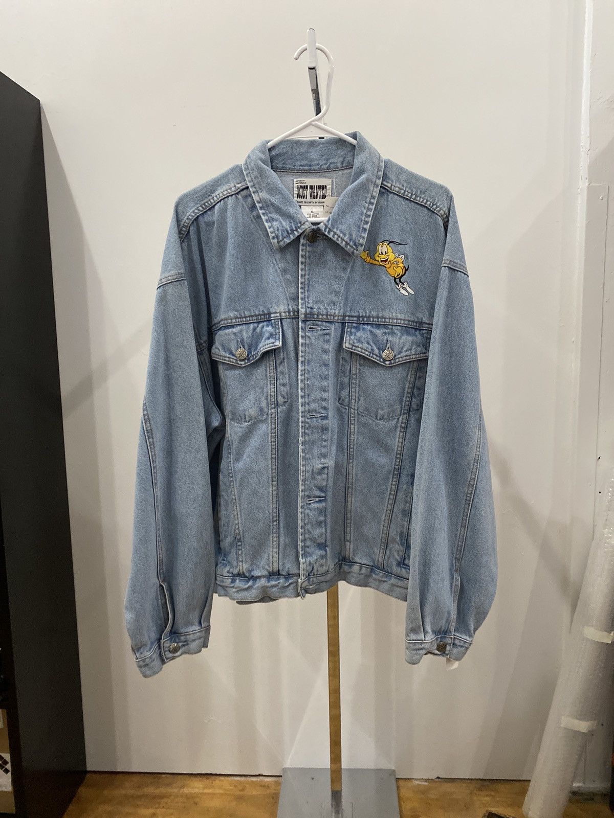 Other Vintage Most Wanted Honey Nut Cheerios Denim Jacket Size US XL / EU 56 / 4 - 4 Thumbnail