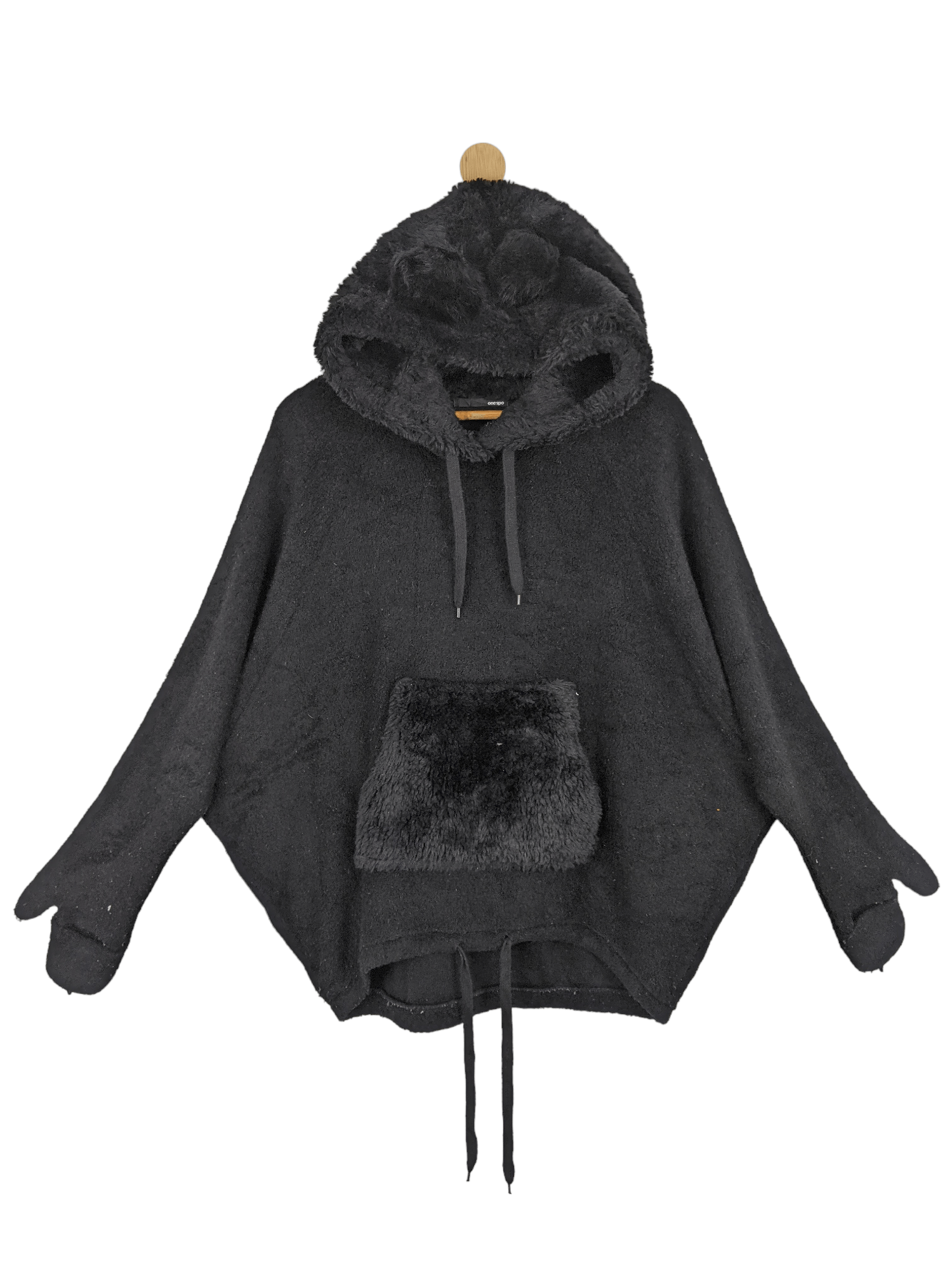 If Six Was Nine × Japanese Brand Vintage Japanese Brand Fleece Baggy Hoodie MJ0123Z Size US M / EU 48-50 / 2 - 1 Thumbnail