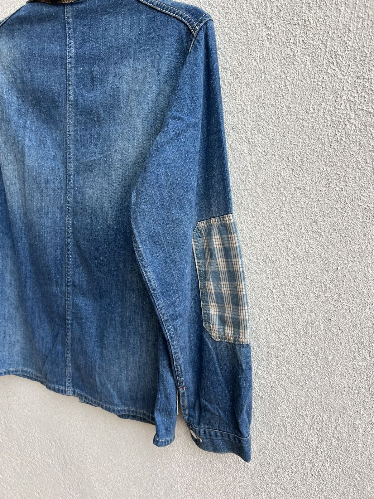 Porter Classic Porter Classic Light Denim Multiple Pocket Chore Jacket Size US S / EU 44-46 / 1 - 16 Thumbnail